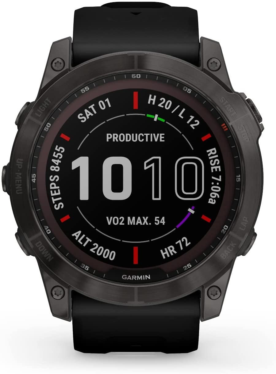 Bracelet Titane Compatible Garmin Fenix 8 7X 7 6X - Flytime 3 Perles - 22mm Ou 26mm