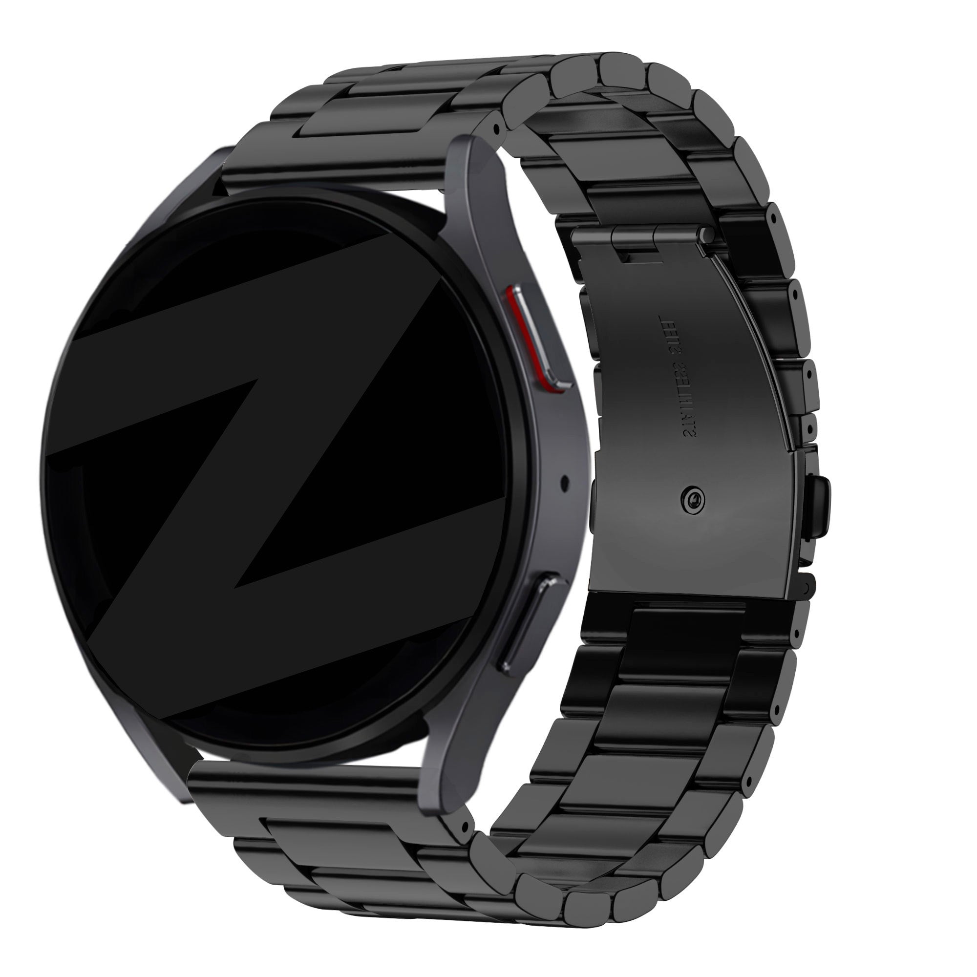 Bandz Bracelet acier 'Classic' Amazfit Active 2 (noir)