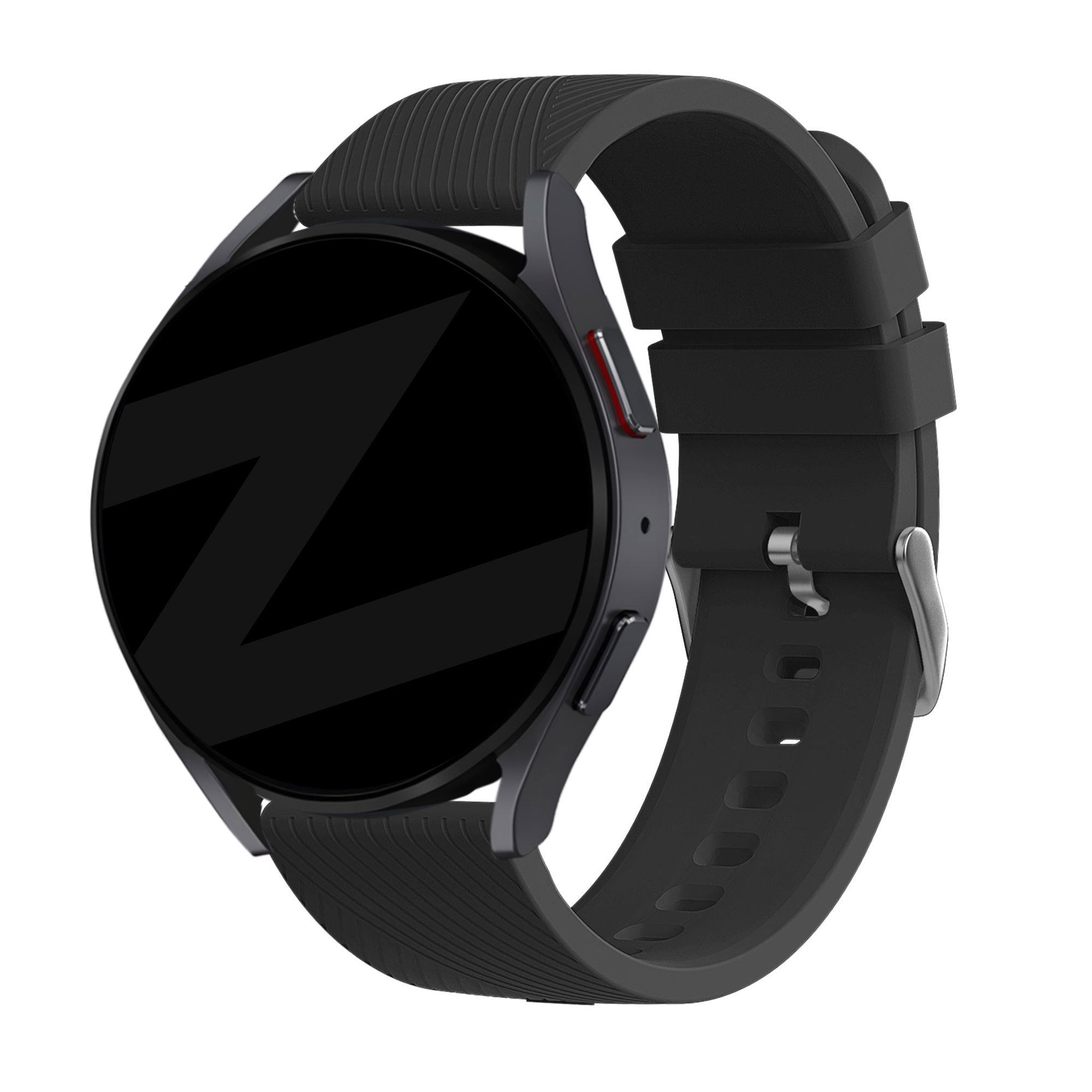 Bandz Bracelet silicone 'Deluxe' Huawei Watch GT 5 46mm (noir)