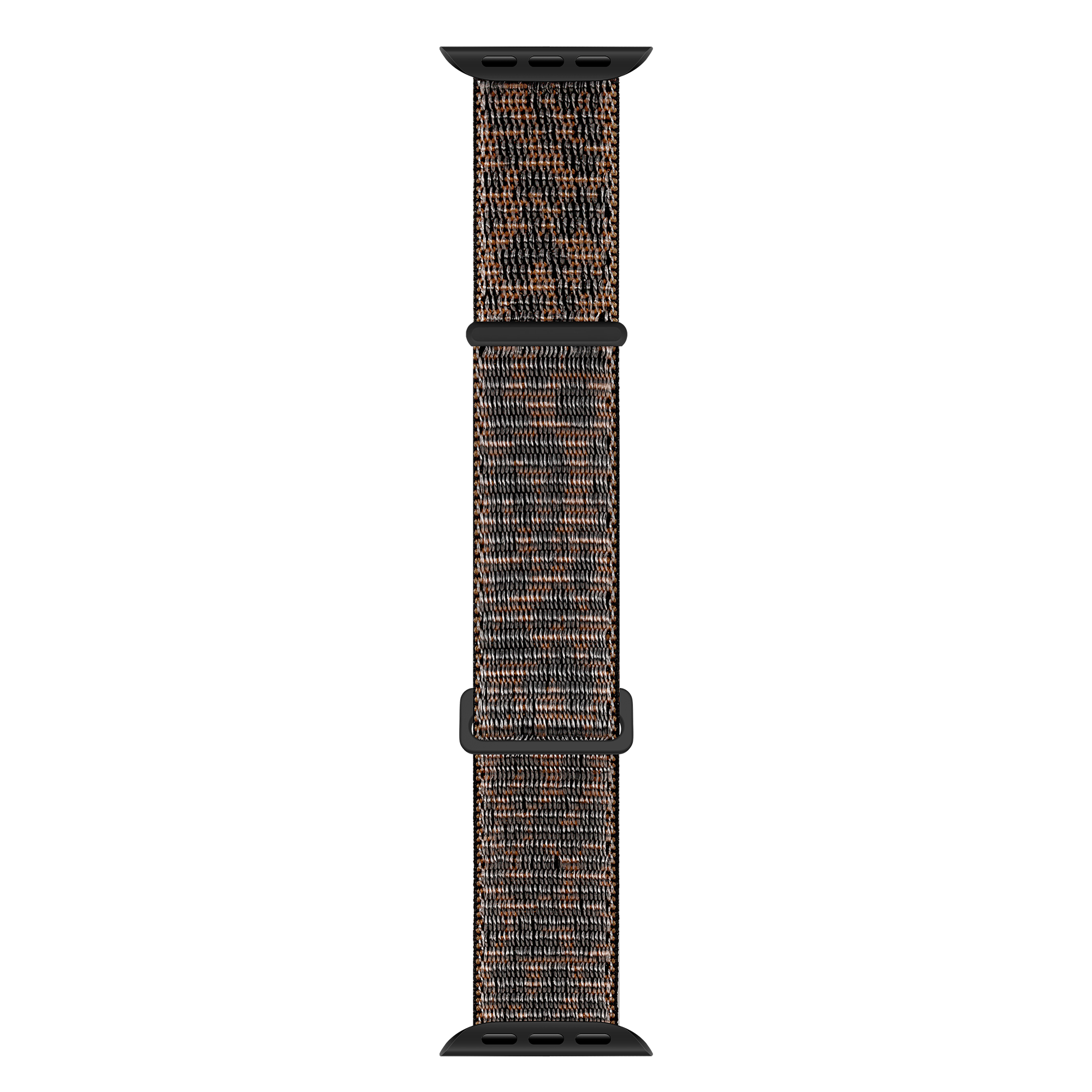 Bracelet nylon xoxo Wildhearts Apple Watch (noir léopard)