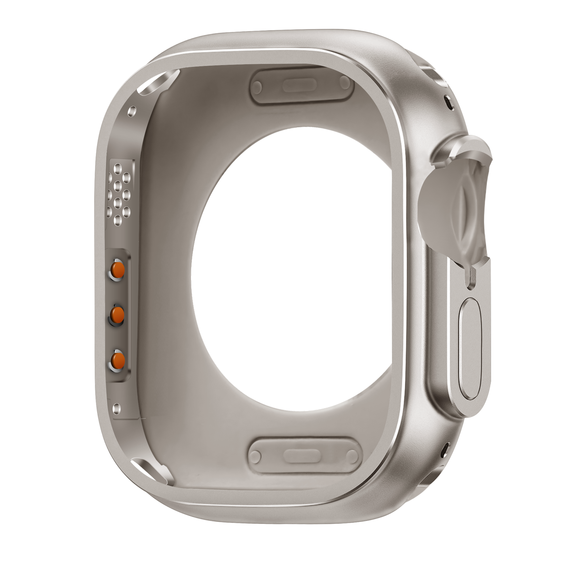 Bandz Coque metallique Apple Watch Ultra - 49mm (titane)