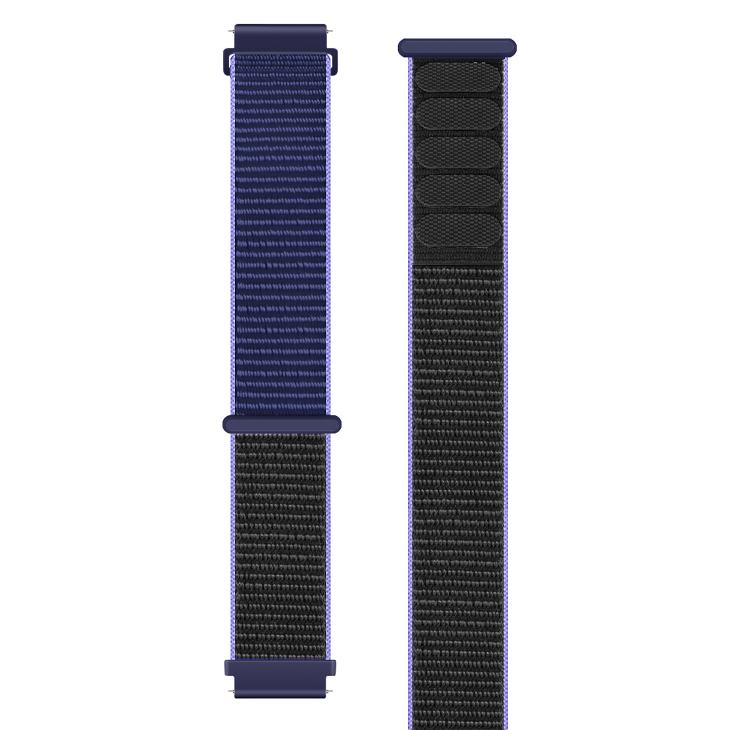 Bracelet nylon Garmin Venu 2 (bleu/noir)