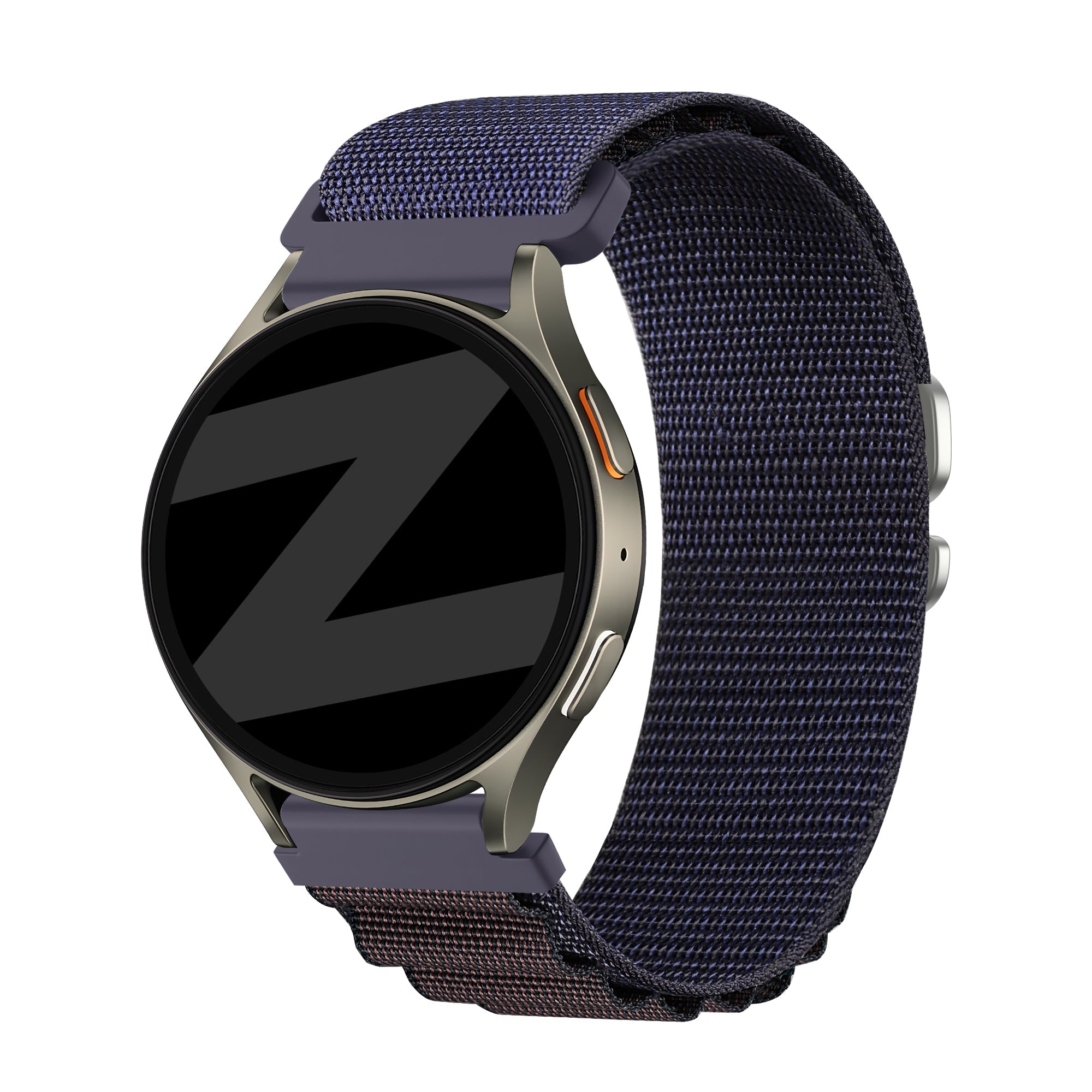 Bandz Samsung Galaxy Watch 4 Classic 46mm Alpine Nylon Strap (Indigo)