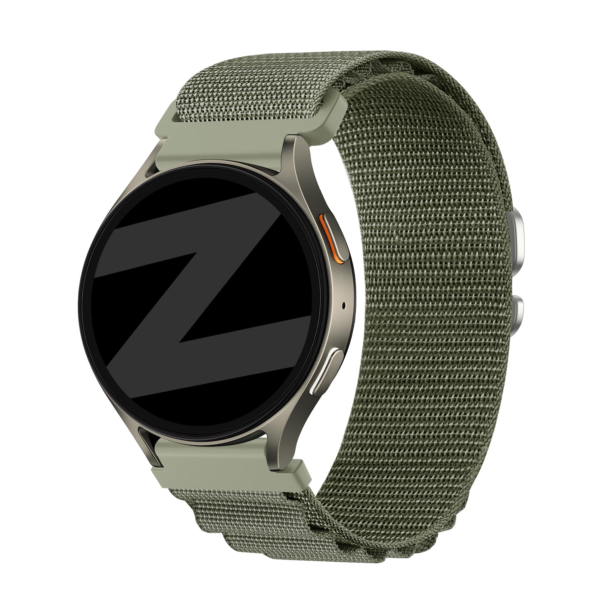 Bandz Bracelet nylon Alpine Amazfit GTS 3 (vert olive)