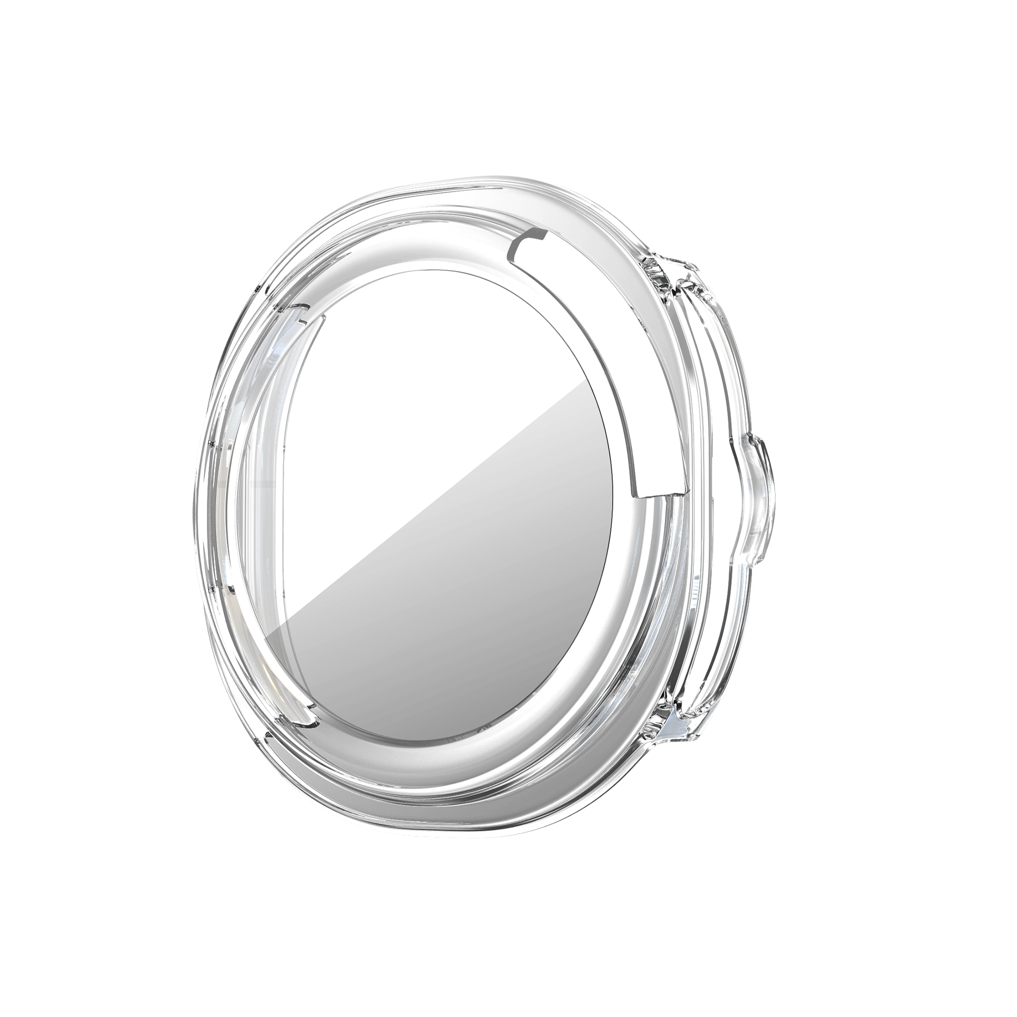 Bandz Samsung Galaxy Watch 8 Classic PC Cover with Glass (Transparent)