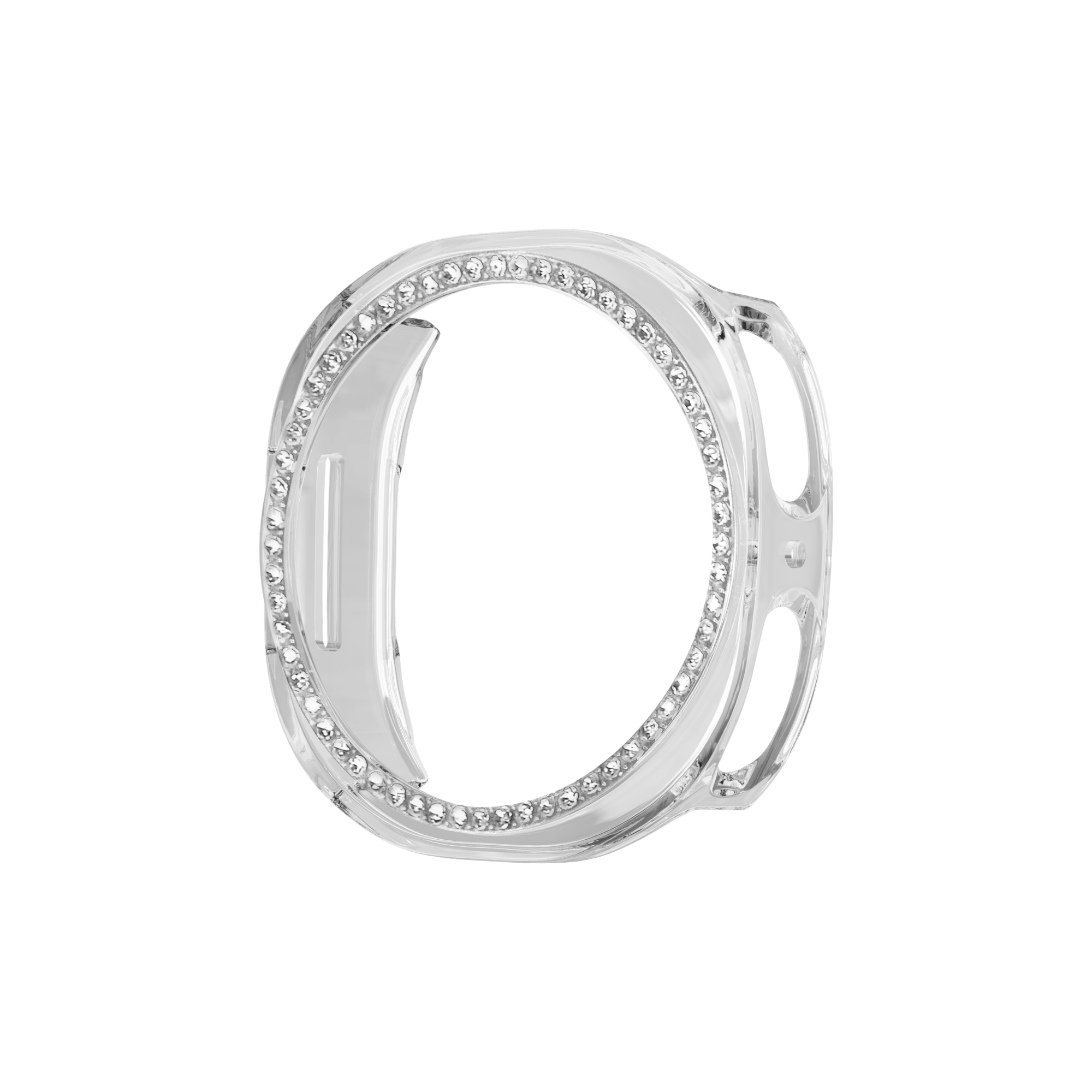 Bandz Samsung Galaxy Watch 8 - 40mm Diamond PC Case (Transparent)