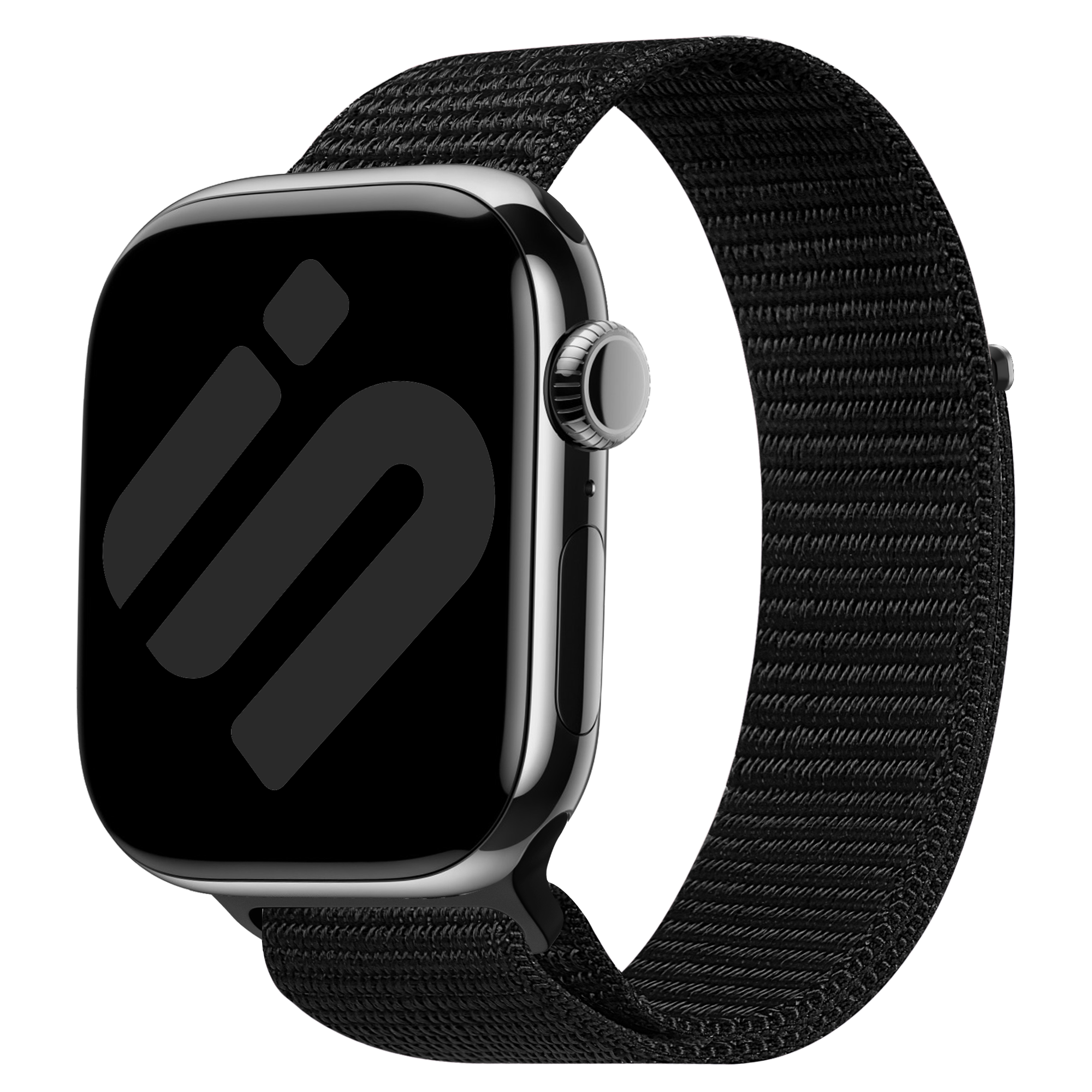 Bracelet nylon Apple Watch (noir)