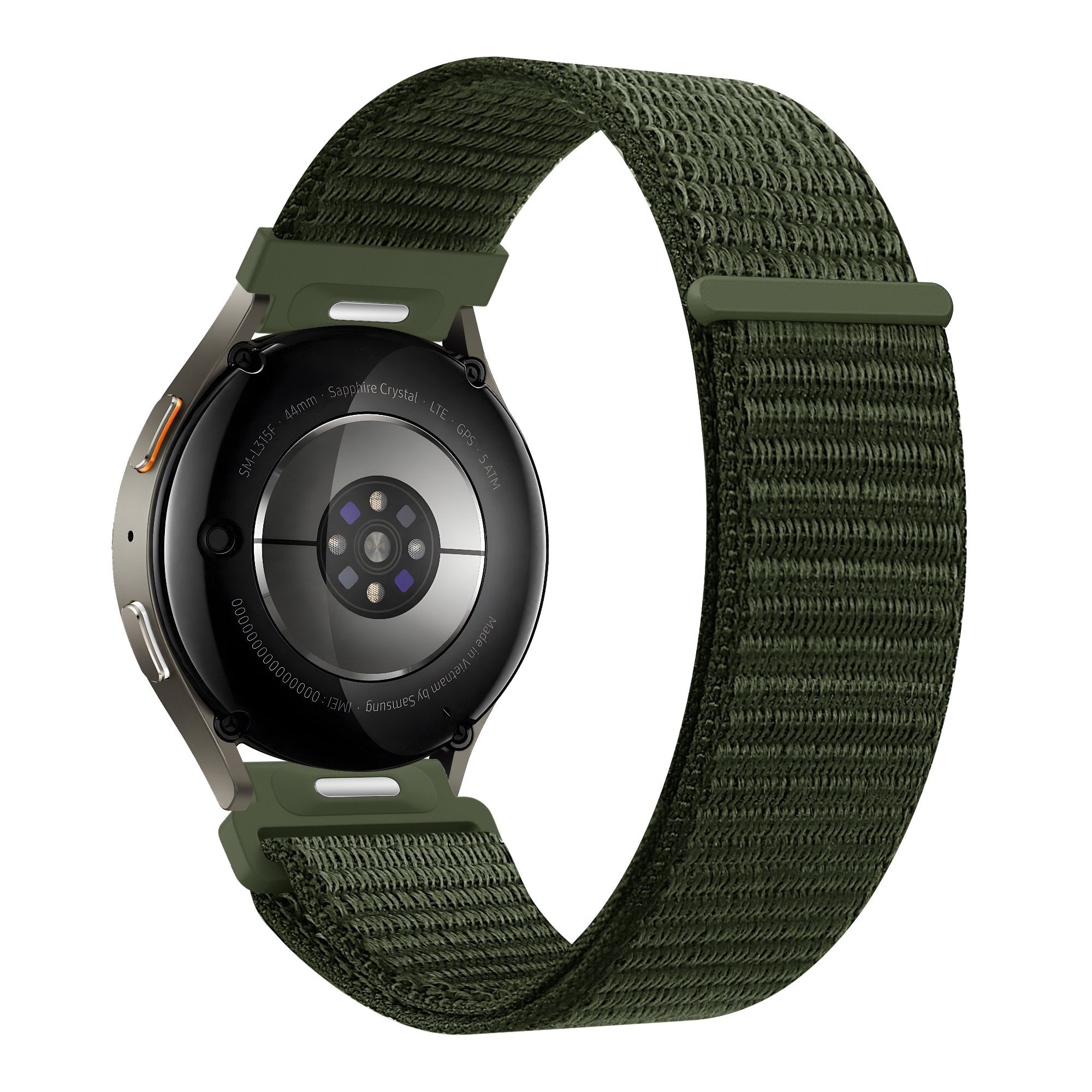 Bandz Bracelet nylon 'Easy Fit' Suunto Run (vert)