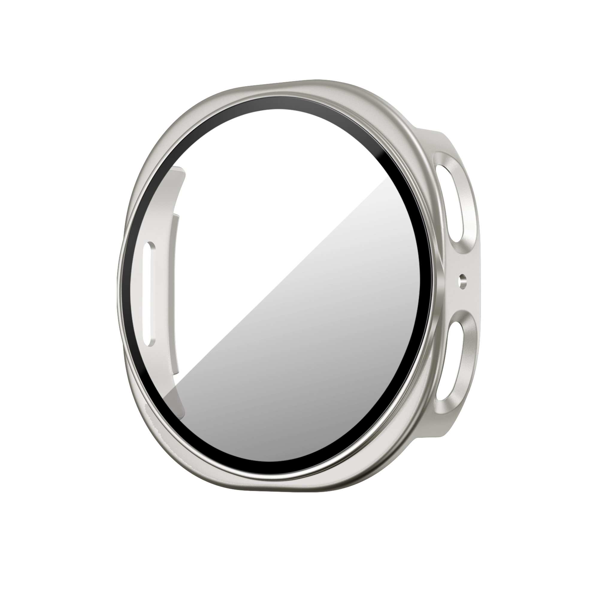 Bandz Samsung Galaxy Watch 8 - 40mm PC Cover with Glass (Starlight)