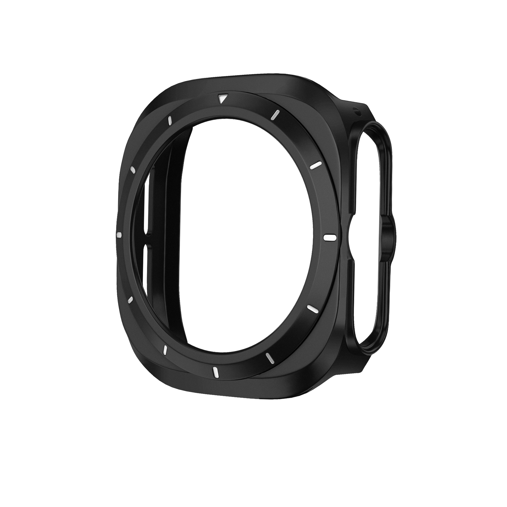Bandz Coque PC bisel Samsung Galaxy Watch Ultra (noir /blanc)