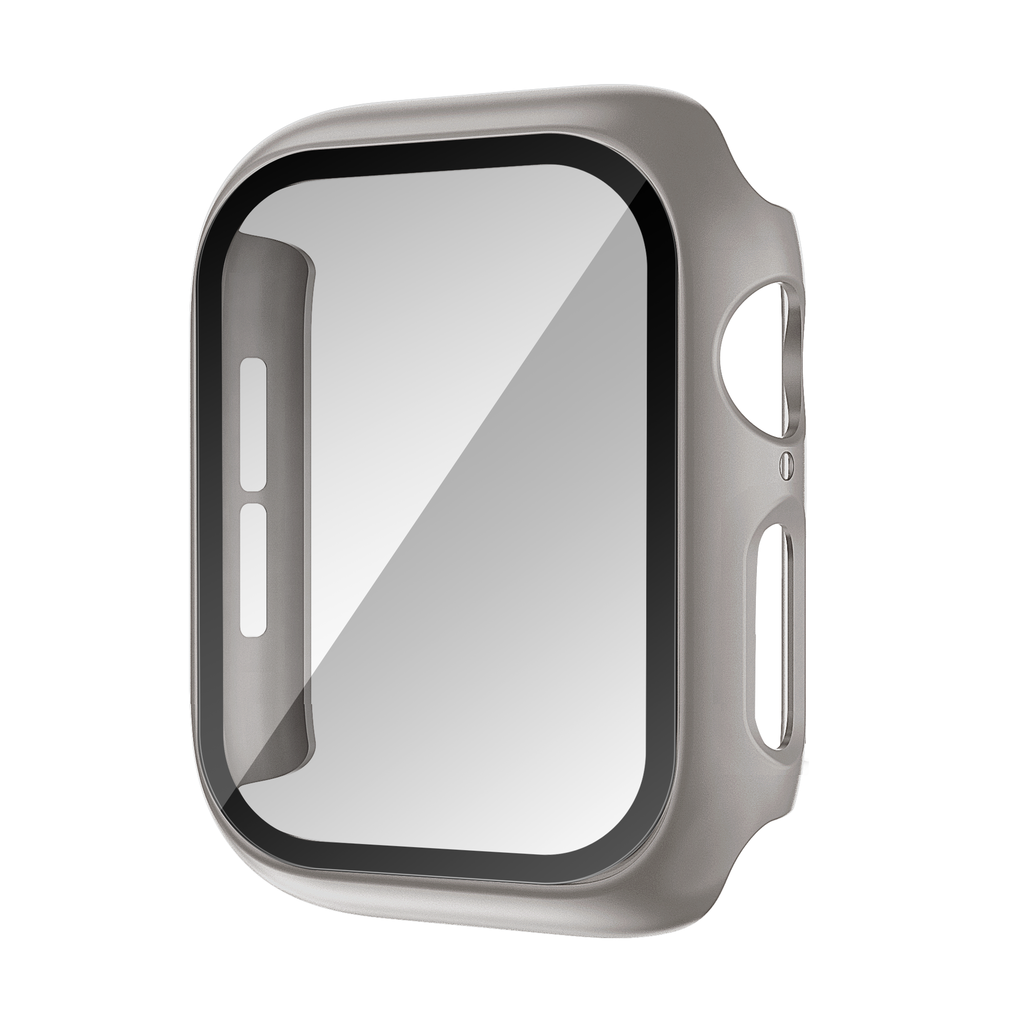 Bandz Coque PC avec verre Apple Watch 11 - 46mm (titane)
