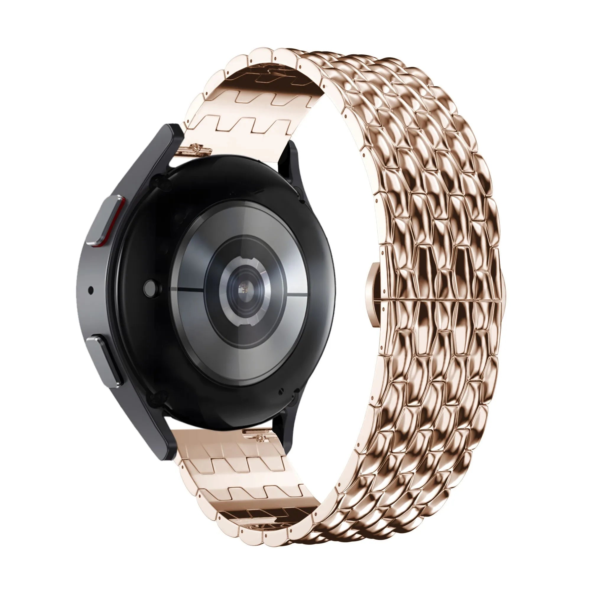 Bandz Bracelet acier 'Dragon' Coros Pace 2 (rose/doré)