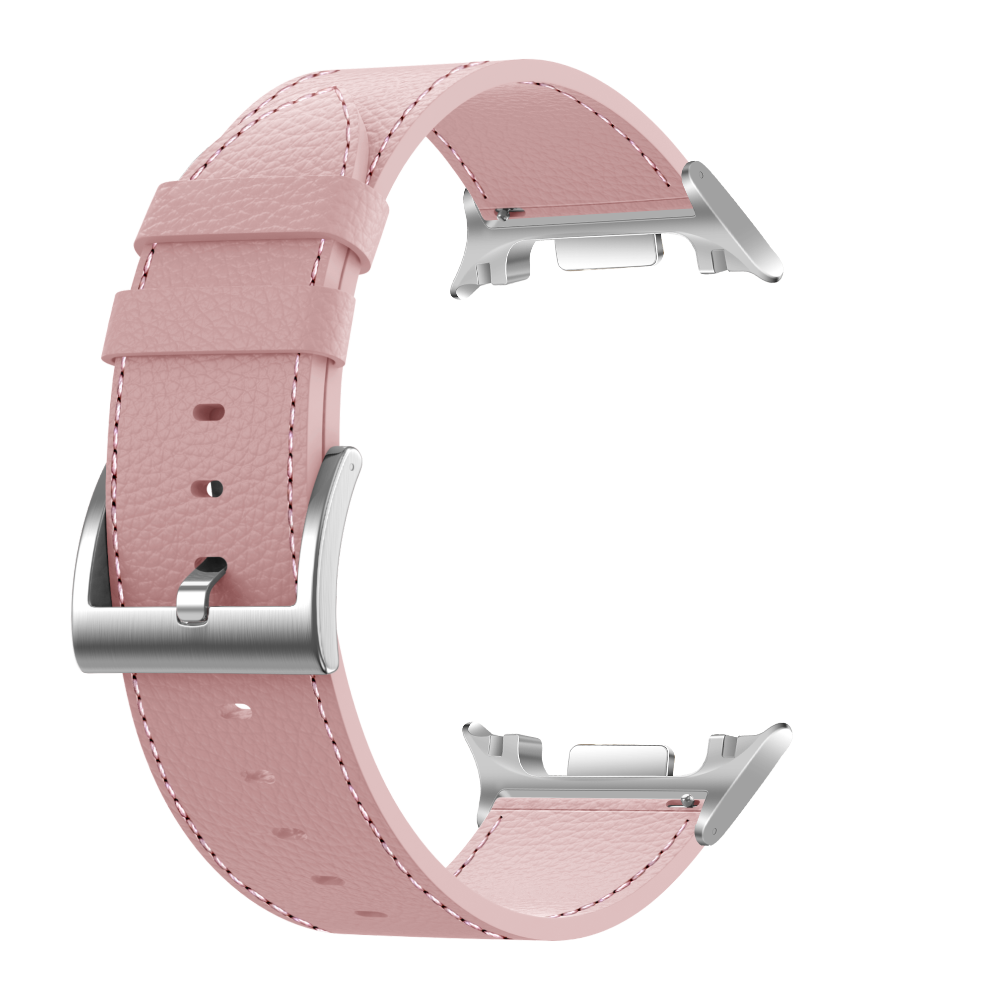 Samsung Galaxy Watch 8 Classic Leather Grain Strap (Pink)