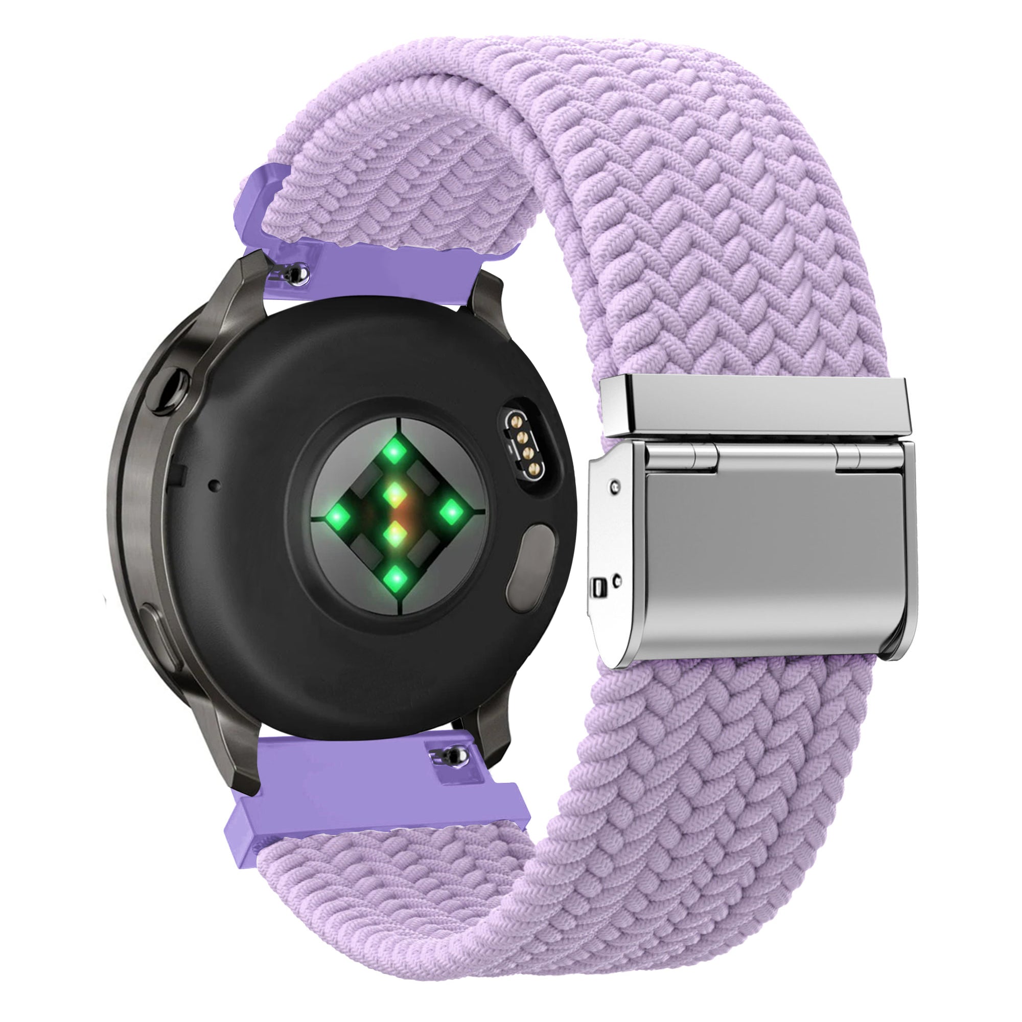 Bandz Garmin Bounce 2 Woven Nylon Strap (Light Purple)