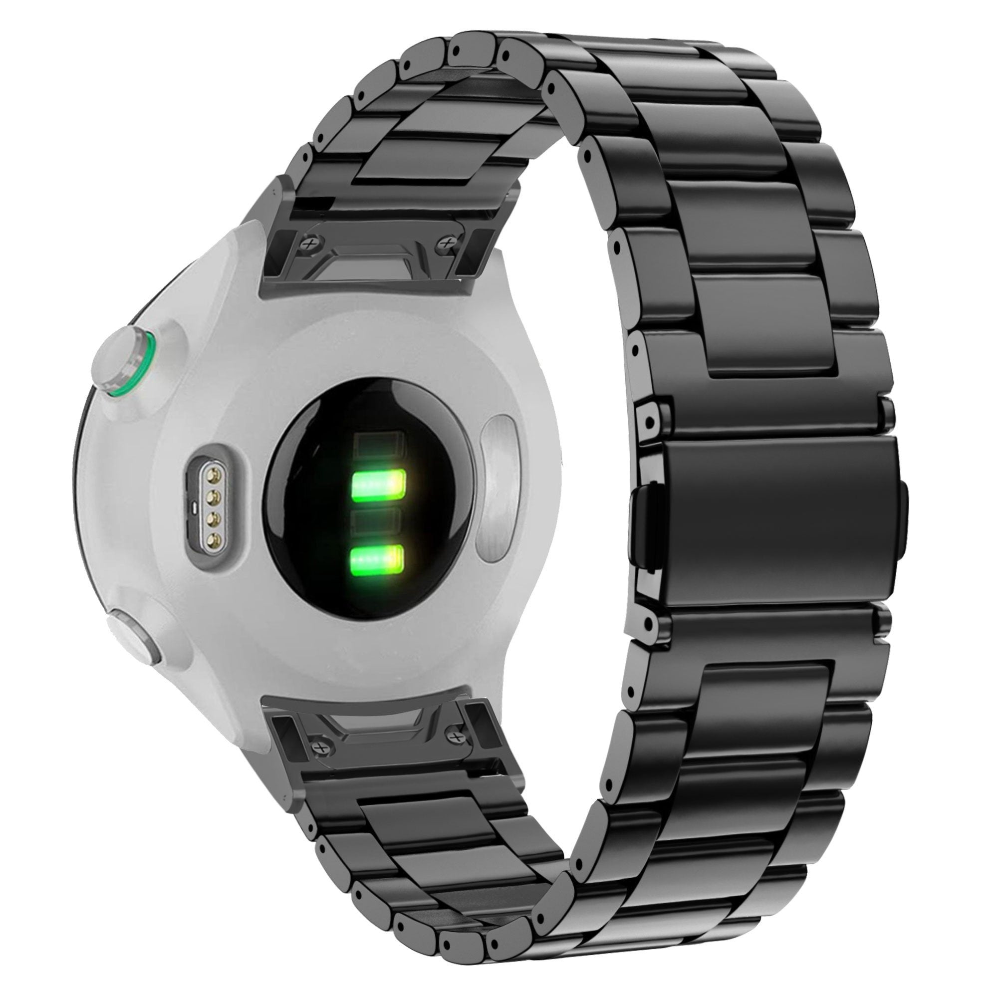 Bracelet acier 'Classic' Garmin Fenix 8 Pro - 47mm (noir)