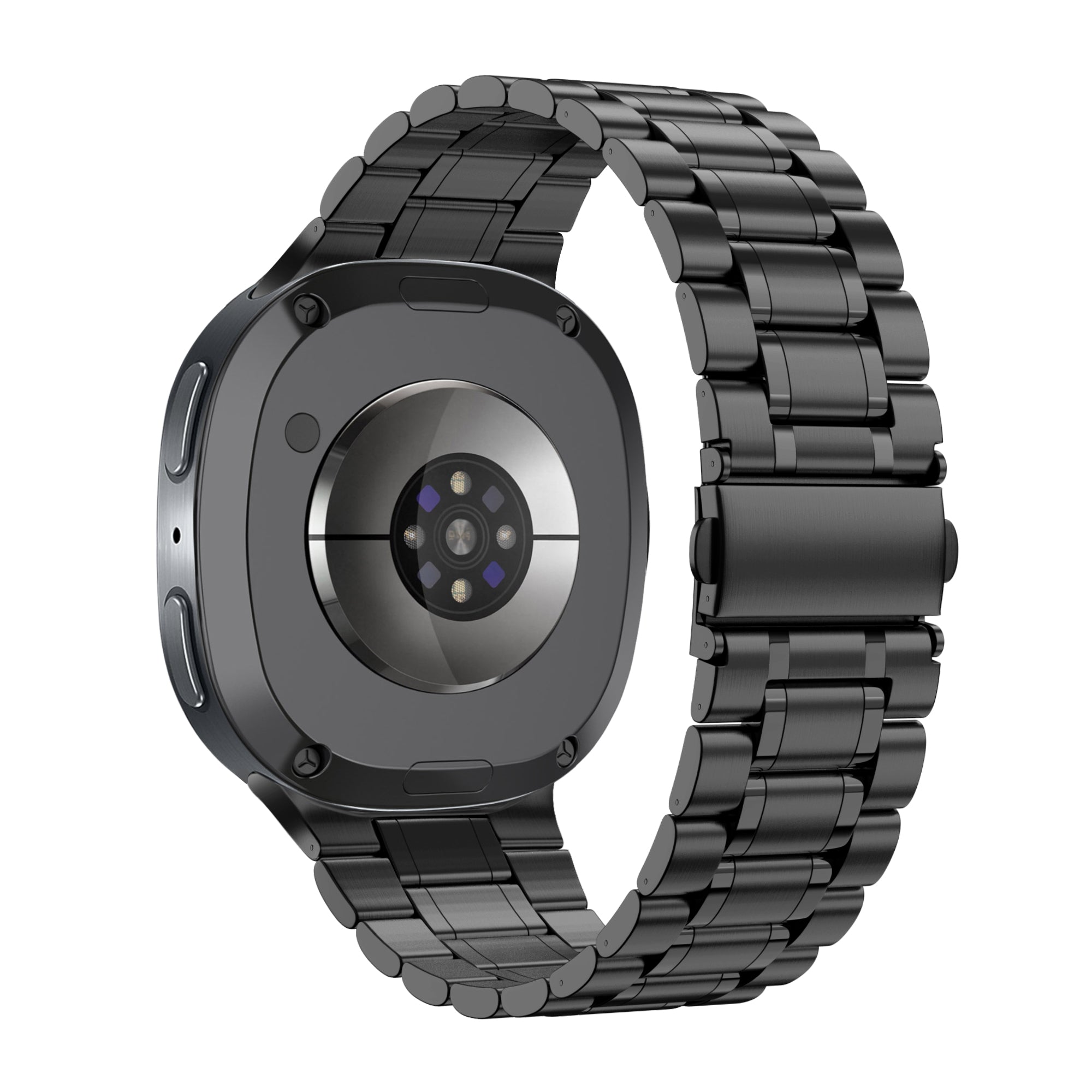 Bandz Samsung Galaxy Watch 8 Classic Steel Strap 'Deluxe' (Black)