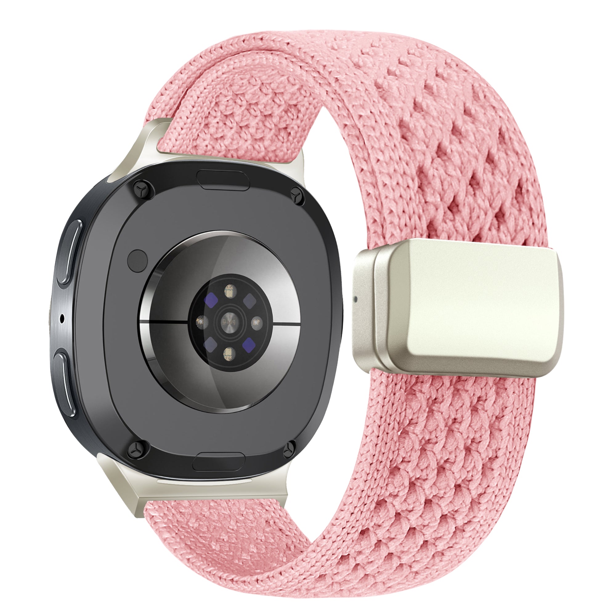 Bandz Bracelet nylon Vintage Samsung Galaxy Watch 8 Classic (rose)