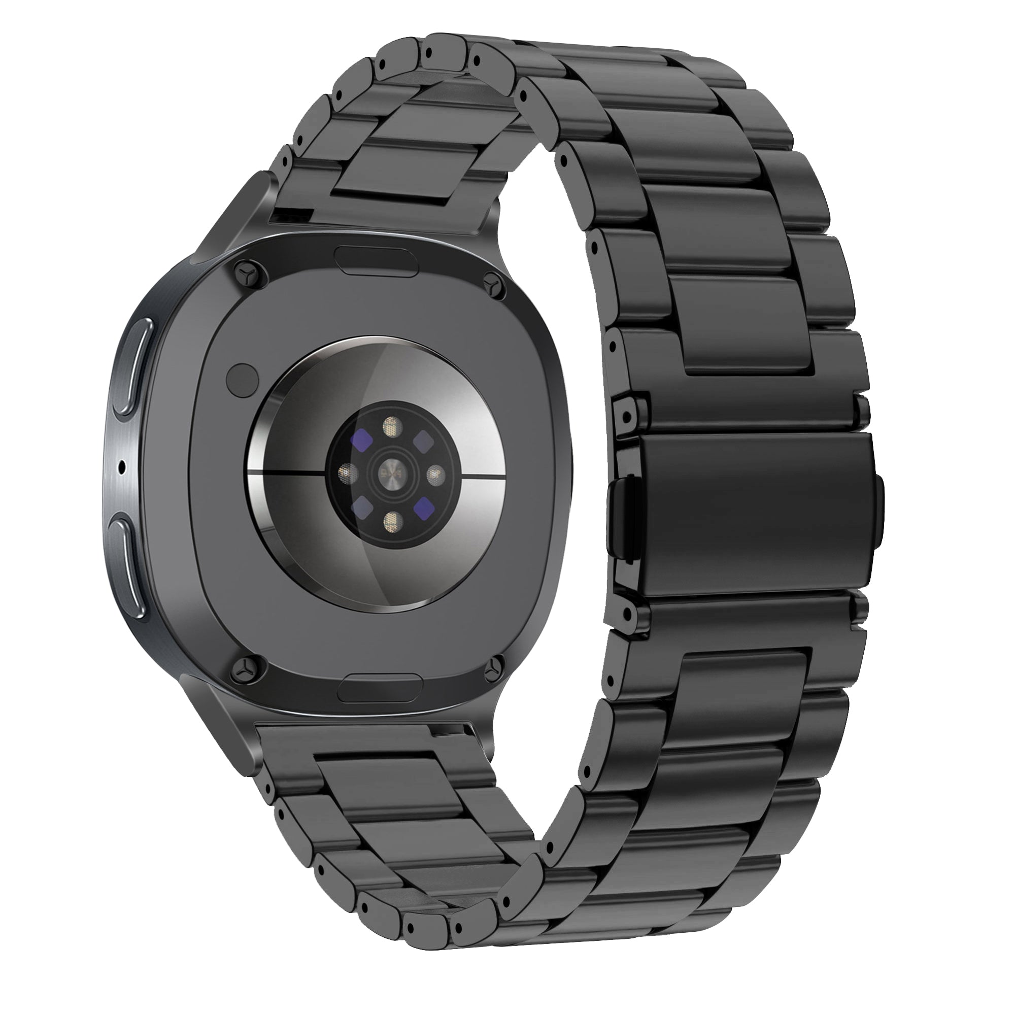 Bandz Samsung Galaxy Watch 8 - 44mm Steel Strap 'Classic' (Black)