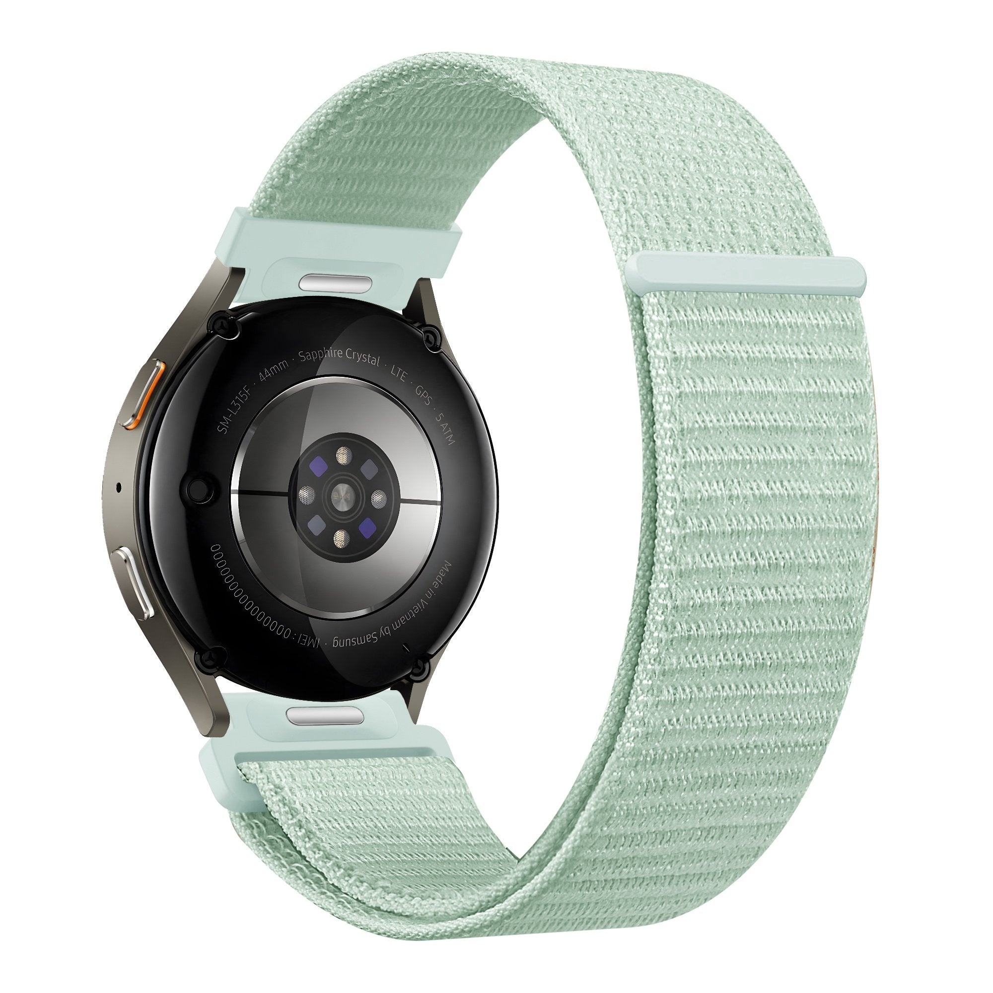 Bandz Amazfit Bip U (Pro) Nylon Strap 'Easy Fit' (Light Green)