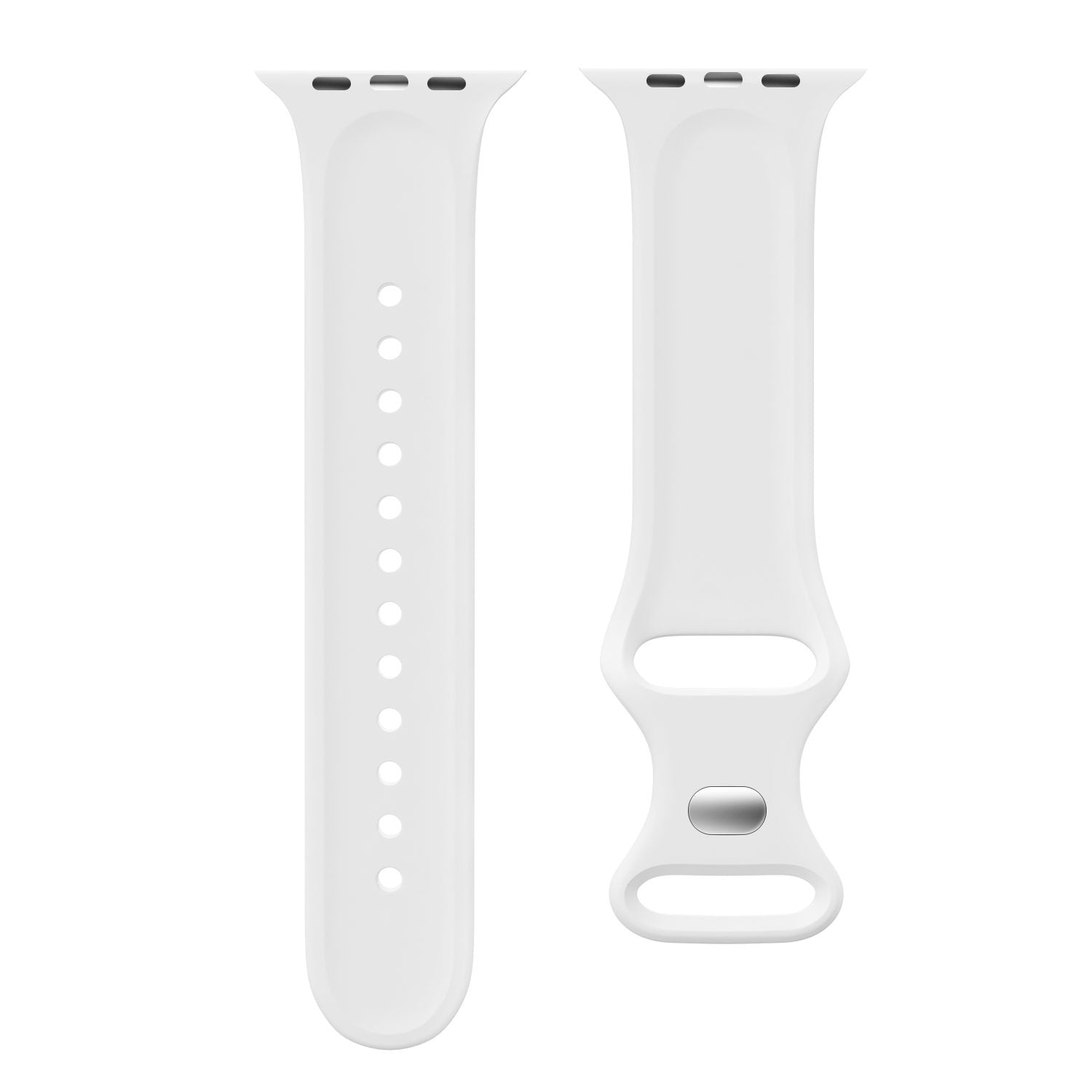 Bracelet silicone xoxo Wildhearts Apple Watch (blanc)
