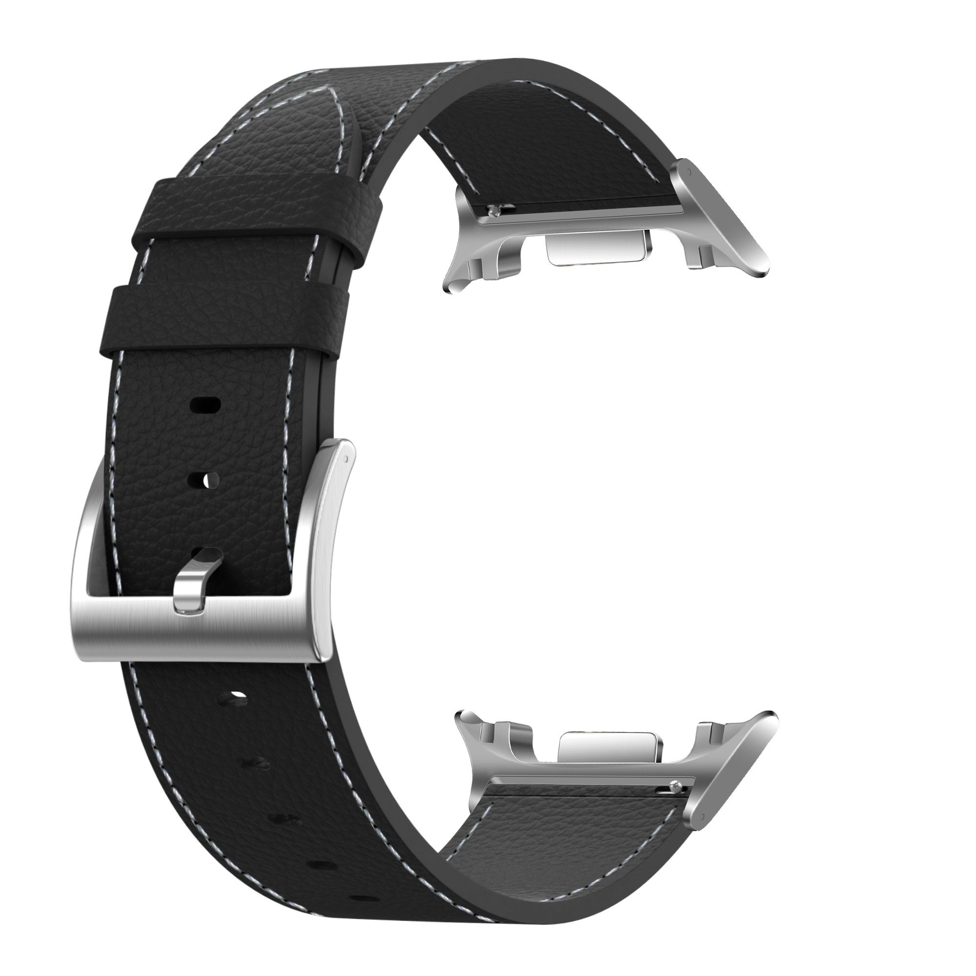 Bracelet cuir Samsung Galaxy Watch 8 - 40mm (noir)