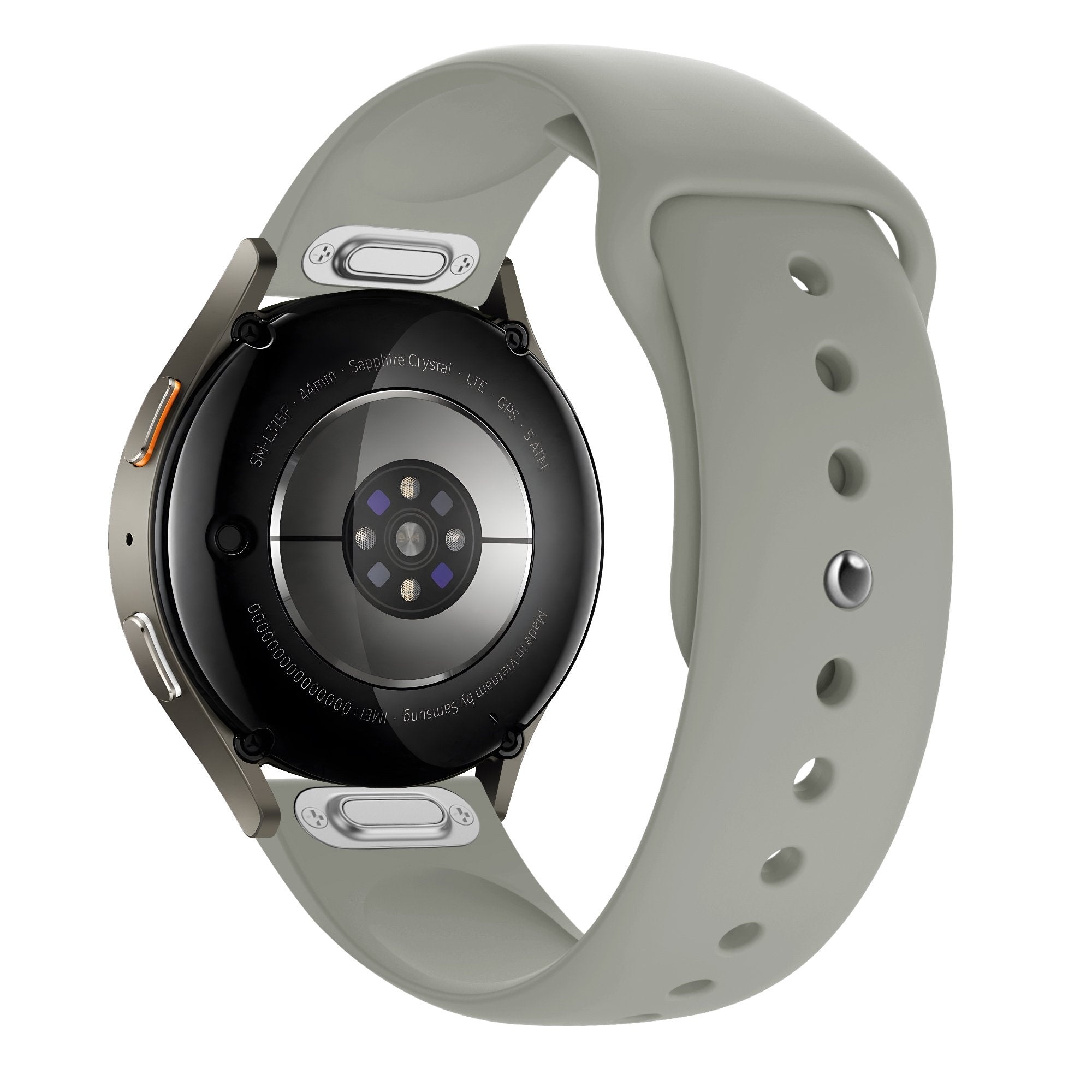 Bandz Bracelet sport 'Easy Fit' Amazfit GTR 3 Pro (gris clair)