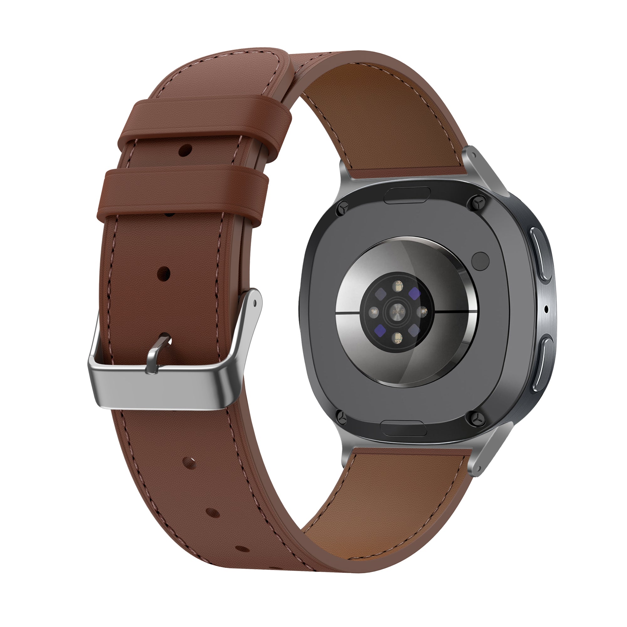 Bracelet cuir Modern Samsung Galaxy Watch 8 - 40mm (marron)