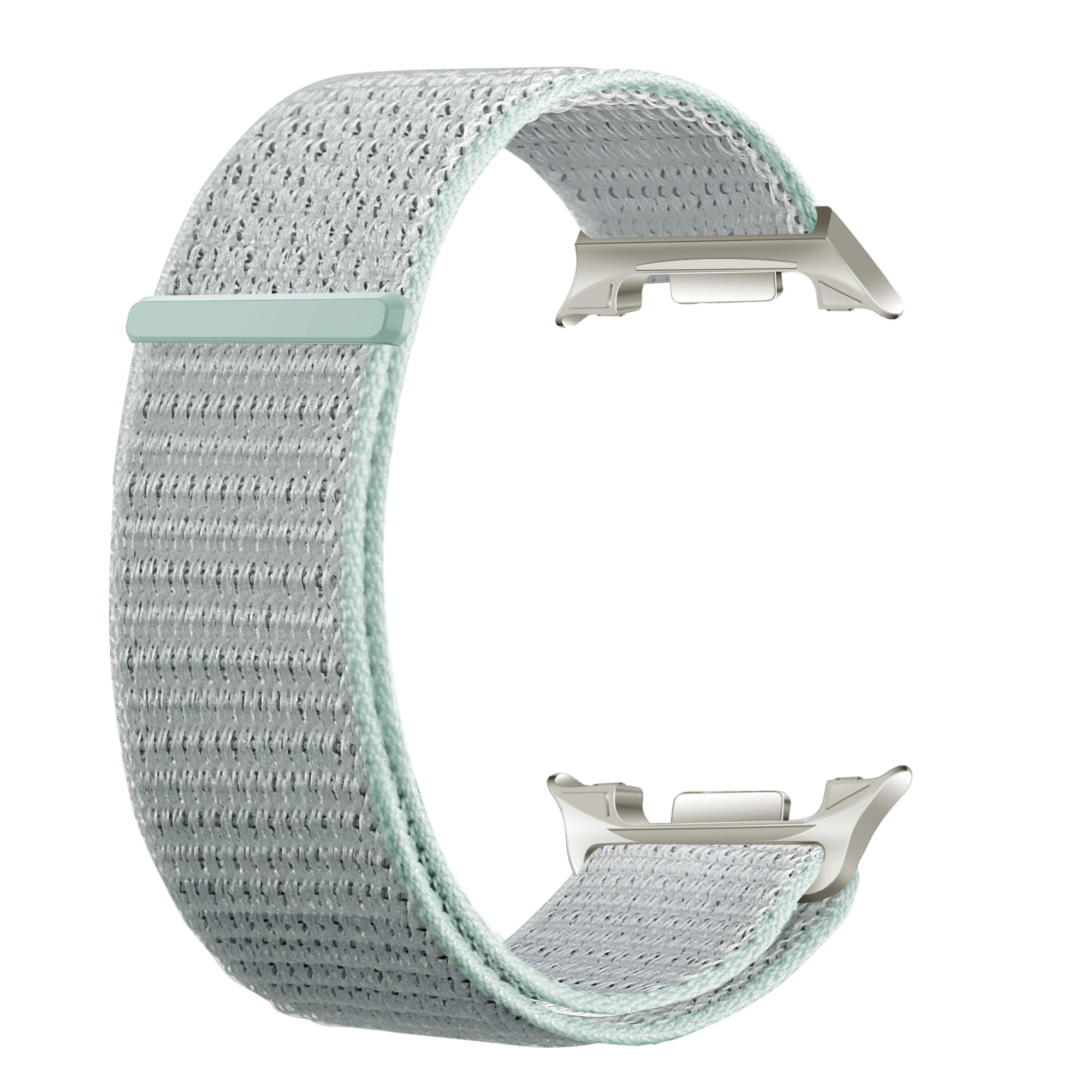 Bracelet nylon Samsung Galaxy Watch 8 - 44mm (cyan clair)