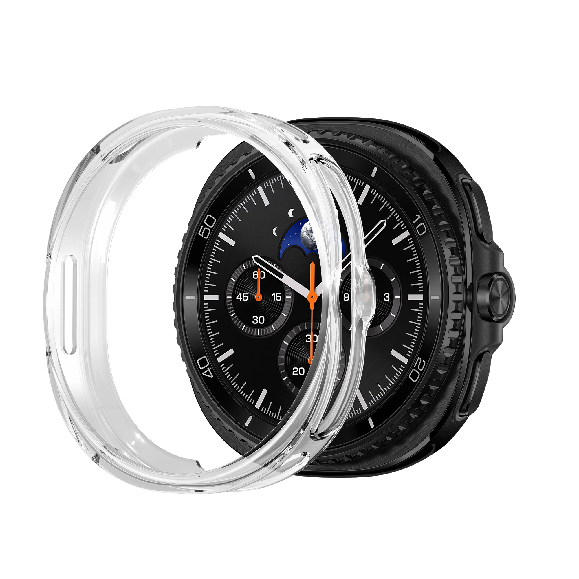 Bandz Coque TPU Samsung Galaxy Watch 8 Classic (transparent)