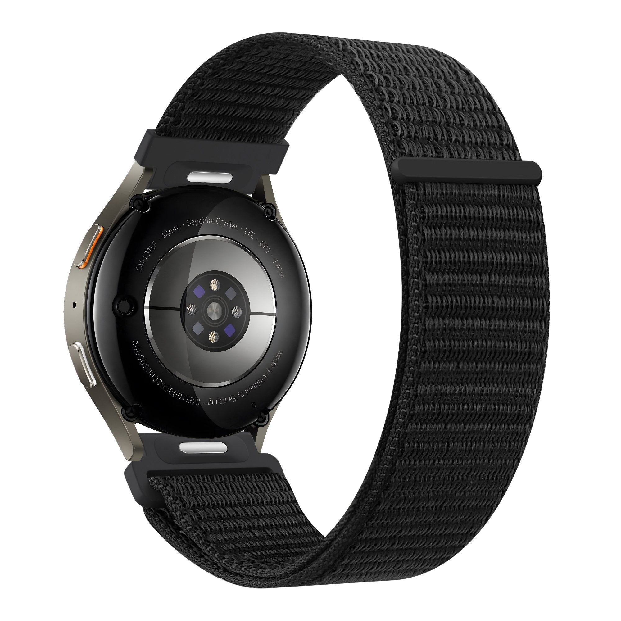 Bandz Polar Vantage M Nylon Strap 'Easy Fit' (Black)