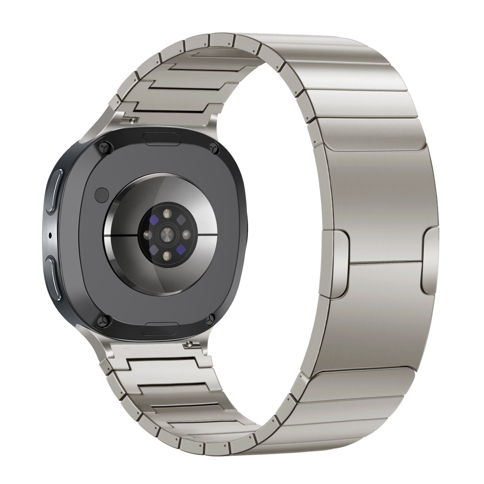 Bandz Samsung Galaxy Watch 8 - 44mm Titanium Strap 'One Bead' (Titanium)