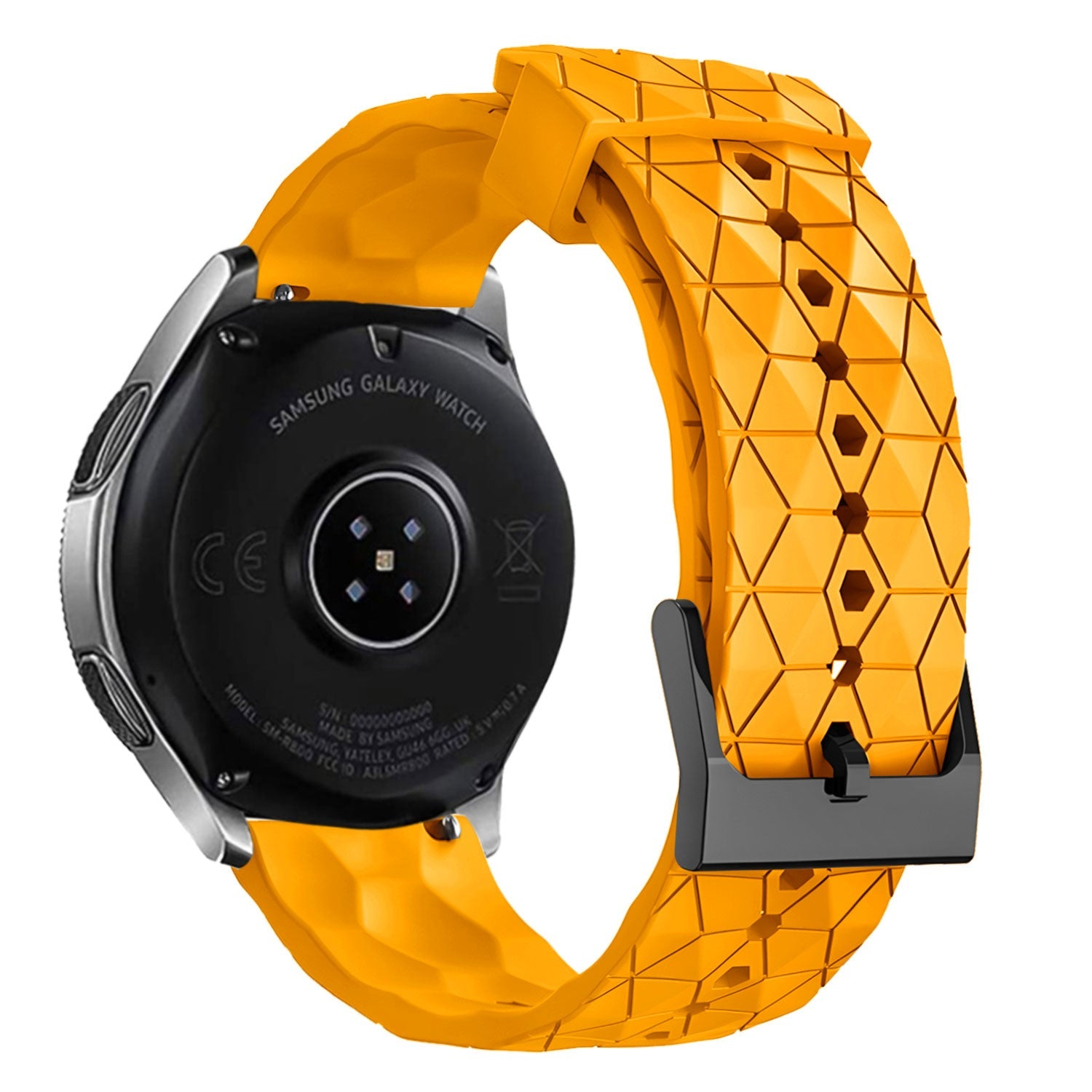 Bracelet silicone 'Hexa' Suunto Vertical 2 (orange)