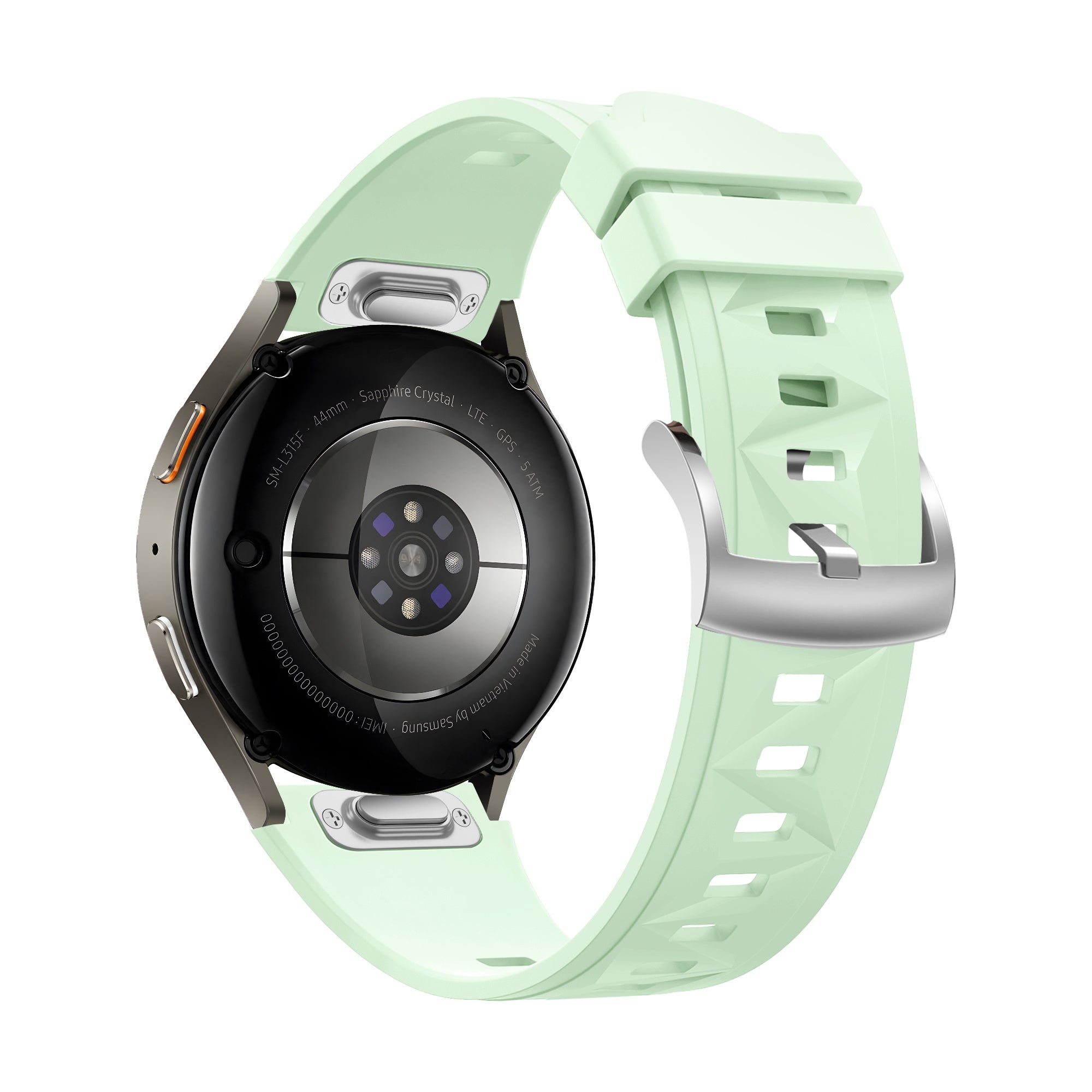 Bandz Bracelet silicone 'Easy Fit' Huawei Watch GT 5 Pro - 42mm (vert clair)