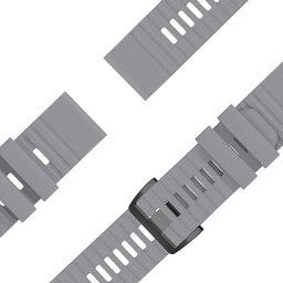 Bandz Bracelet silicone á boucle Garmin Instinct E - 45mm (gris)