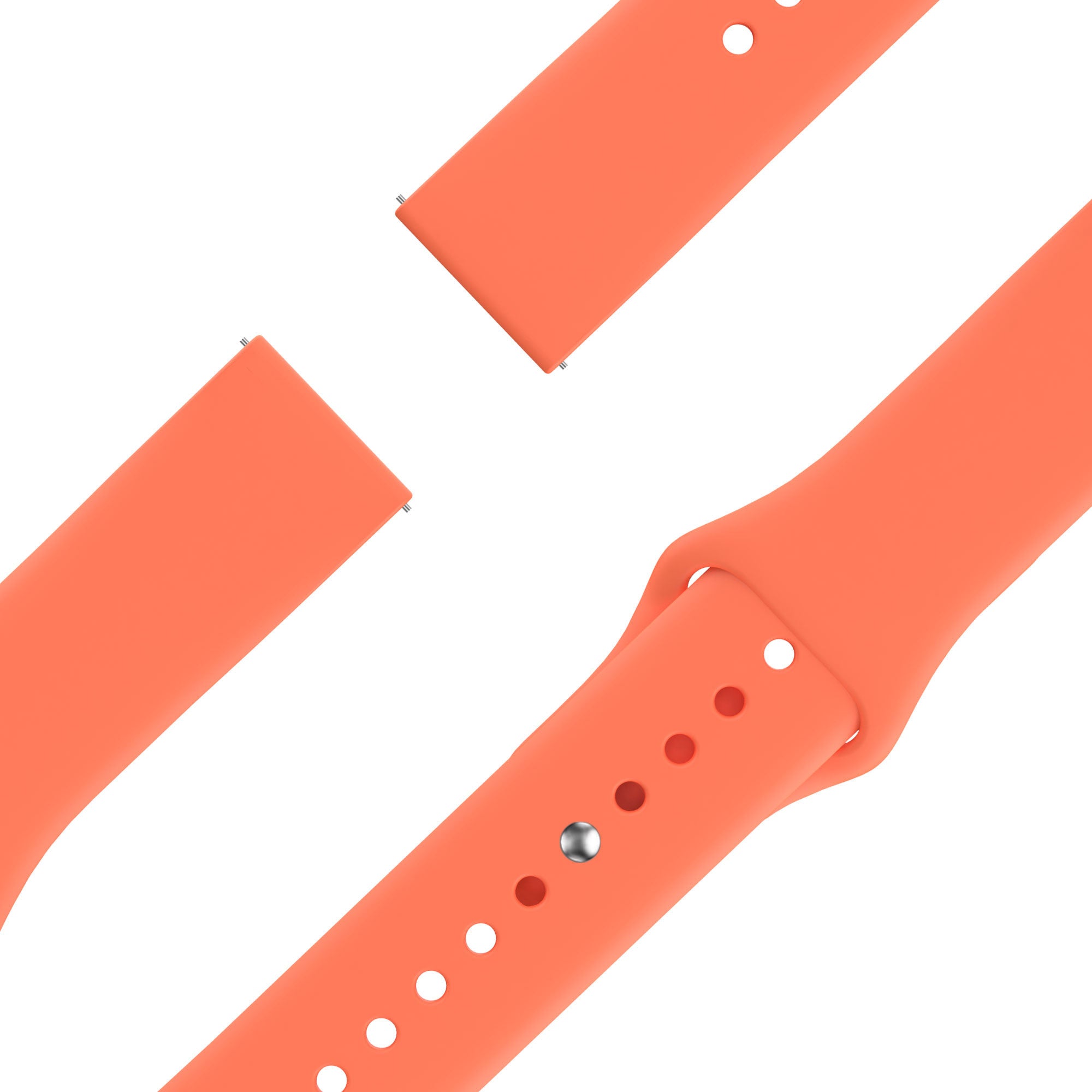 Bandz Amazfit Balance 2 Sport Strap 'Deluxe' (Orange)