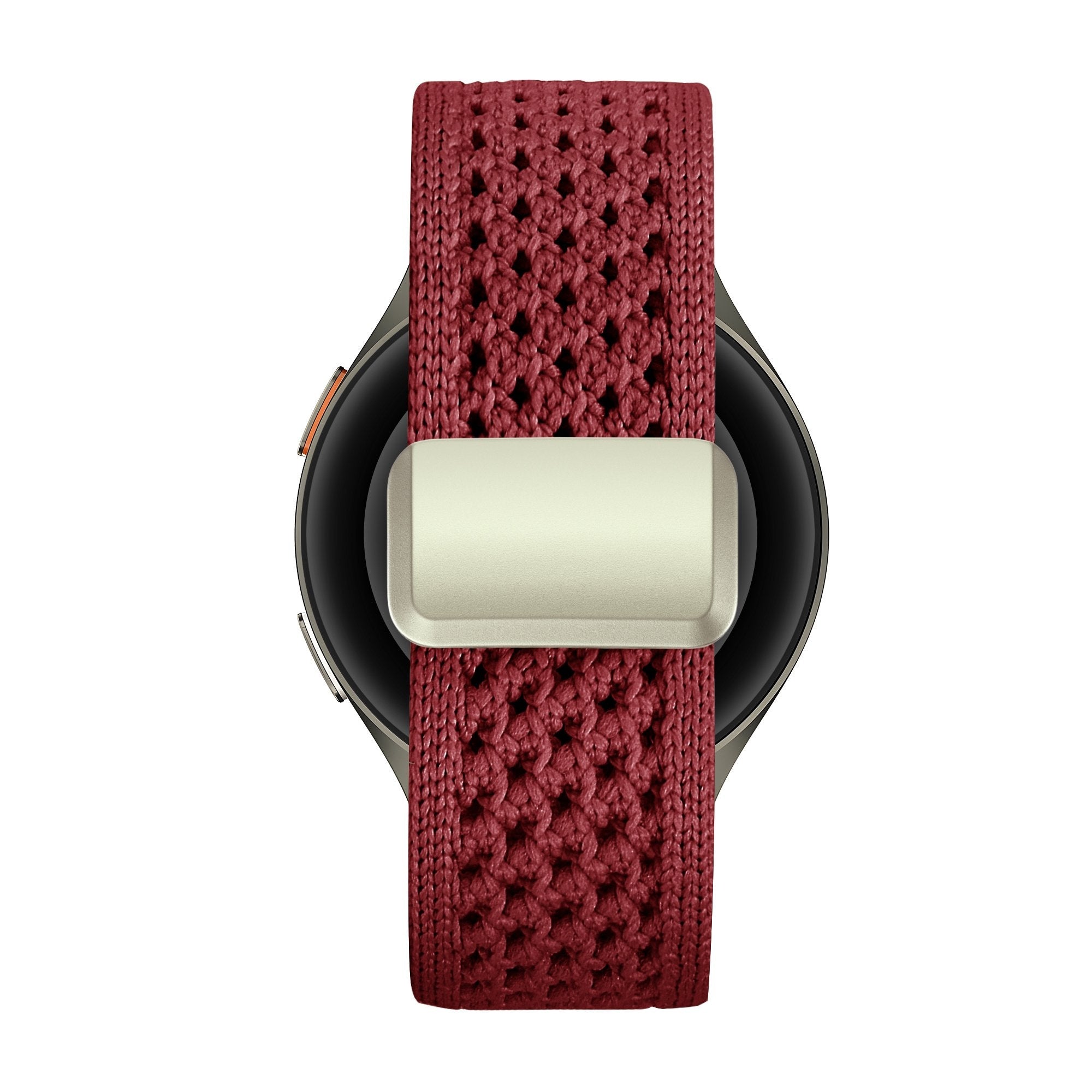 Bandz Bracelet nylon Vintage Samsung Galaxy Watch Active (bordeaux)