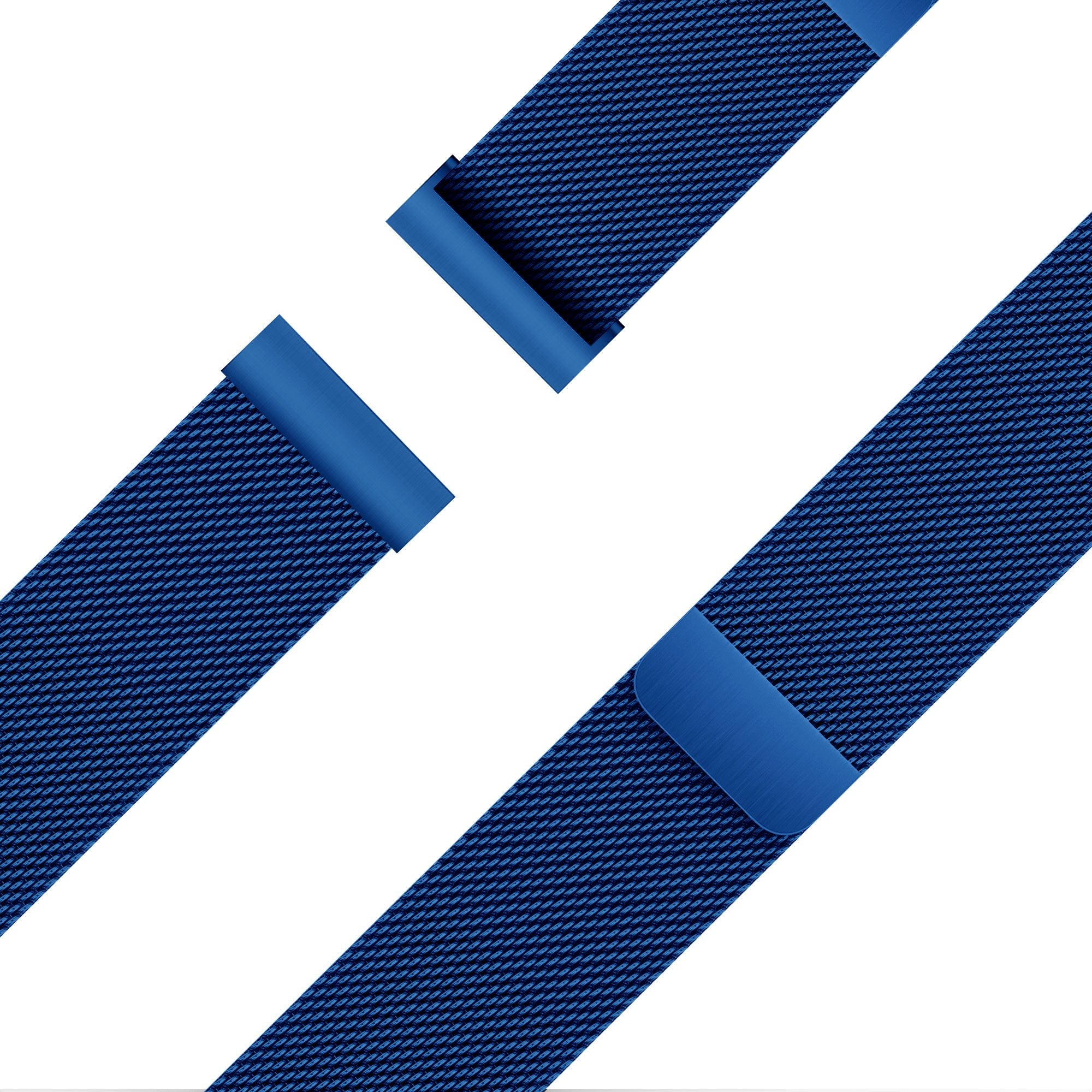 Bandz Garmin Venu SQ 2 Milanese Loop Strap (Blue)