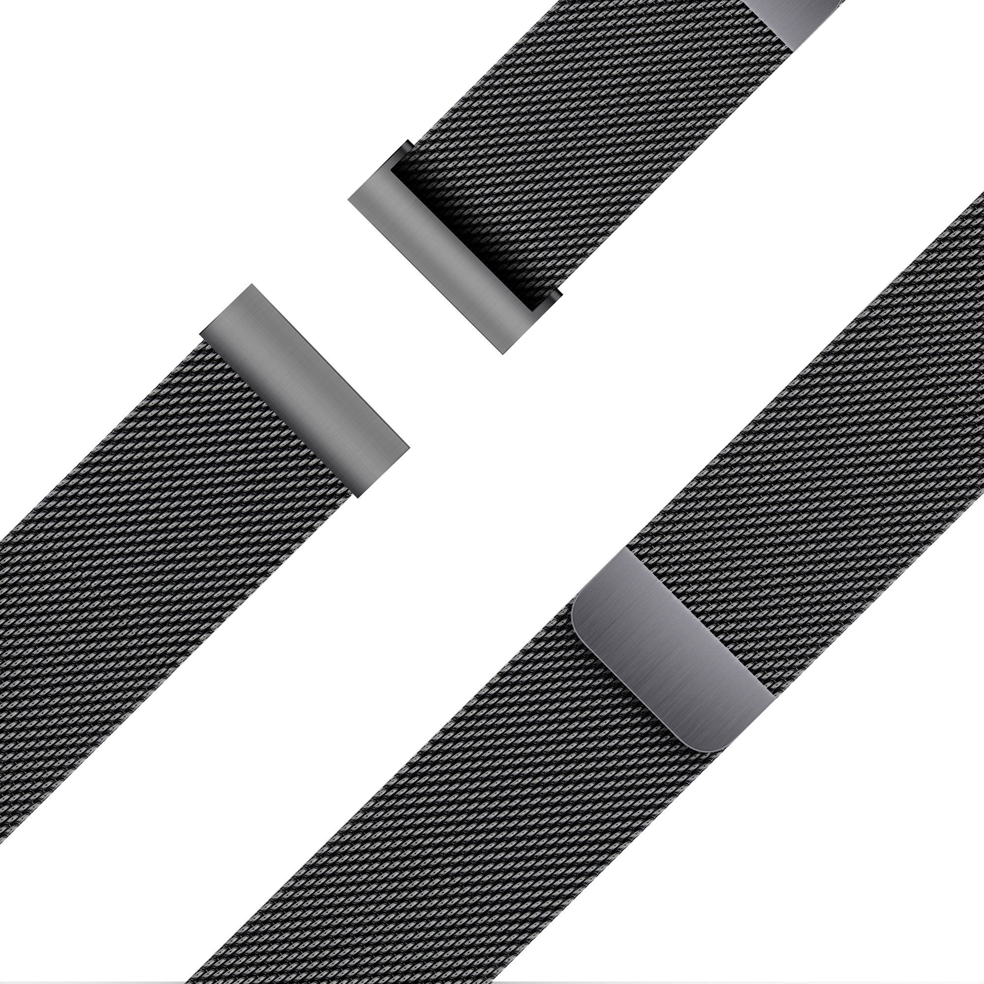 Bandz Suunto Race 2 Milanese Loop Strap (Black)