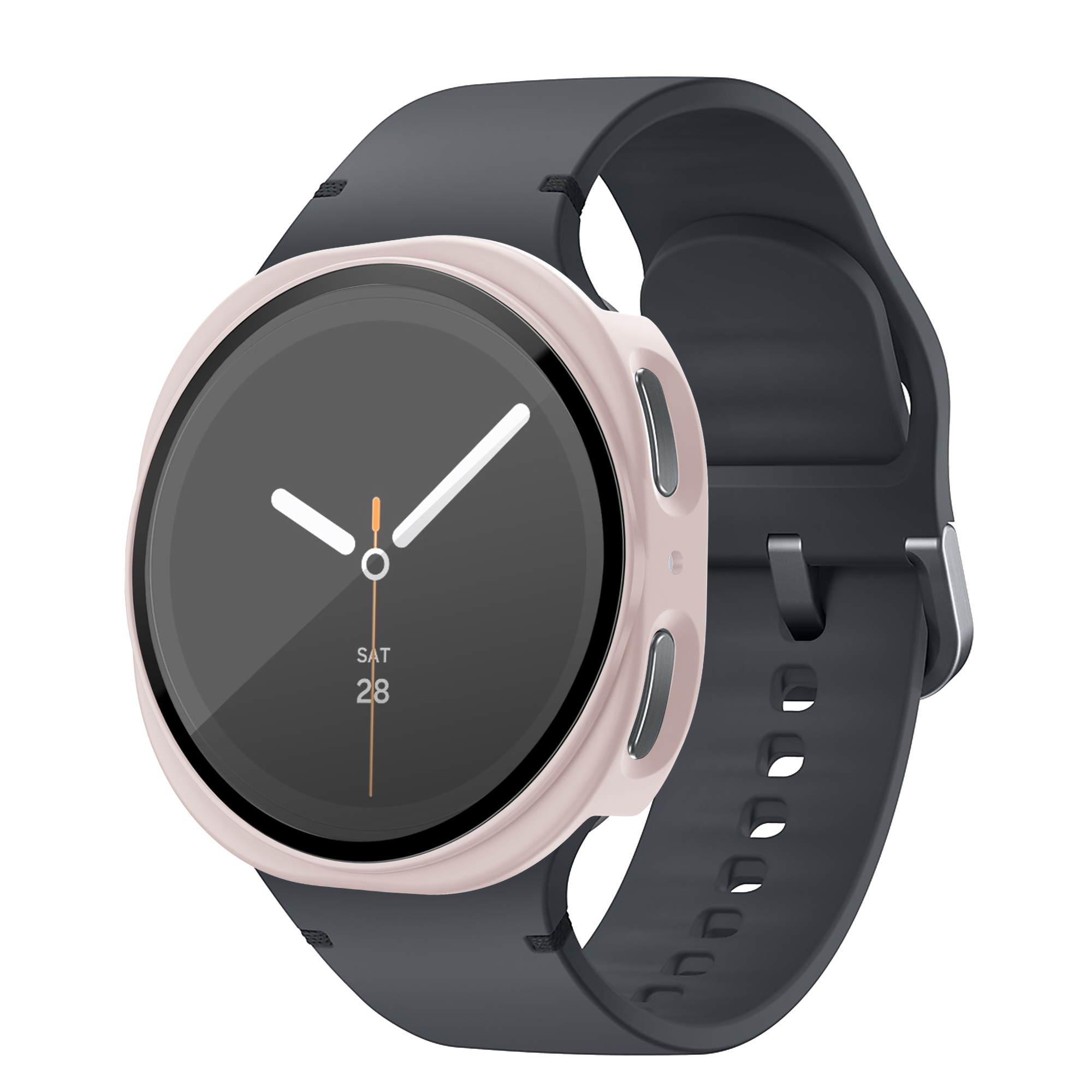 Bandz Coque PC avec verre Samsung Galaxy Watch 8 - 40mm (rose)