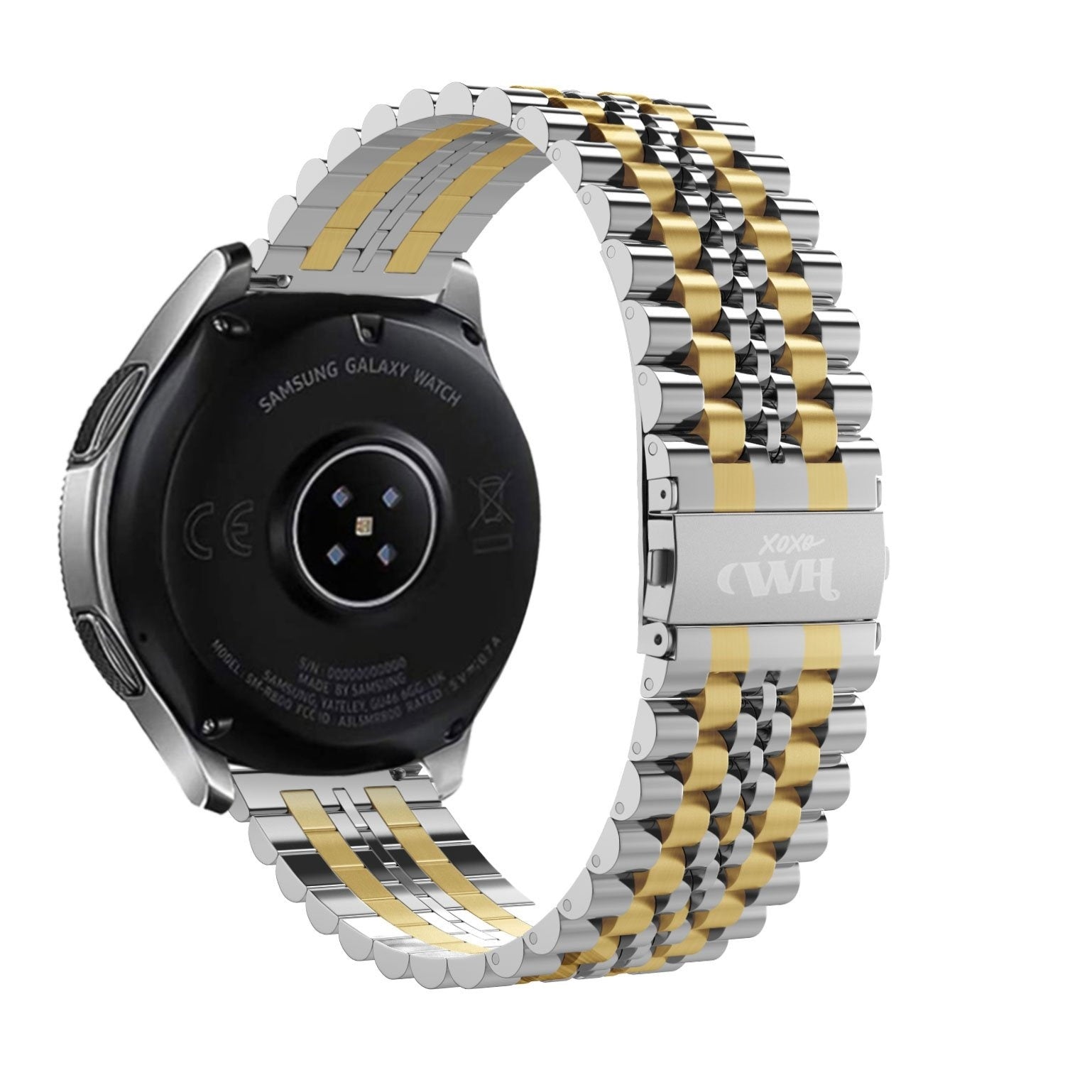 Bracelet acier xoxo Wildhearts Amazfit GTS 3 (argenté/doré)