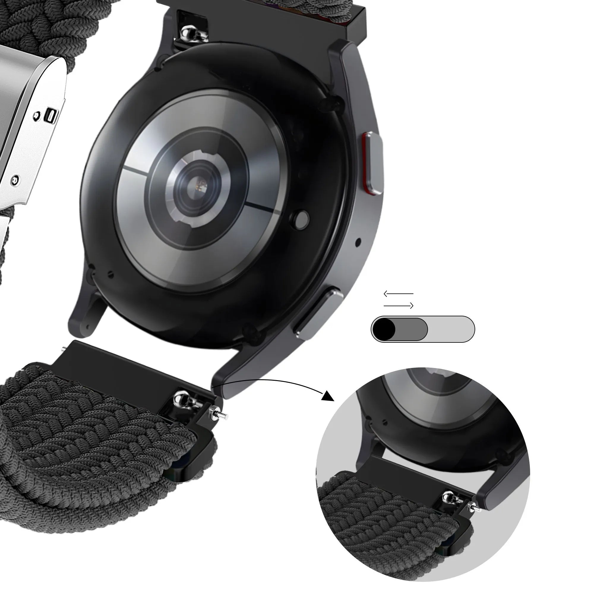 Bandz Gard Pro Ultra 3 Woven Nylon Strap (Black)