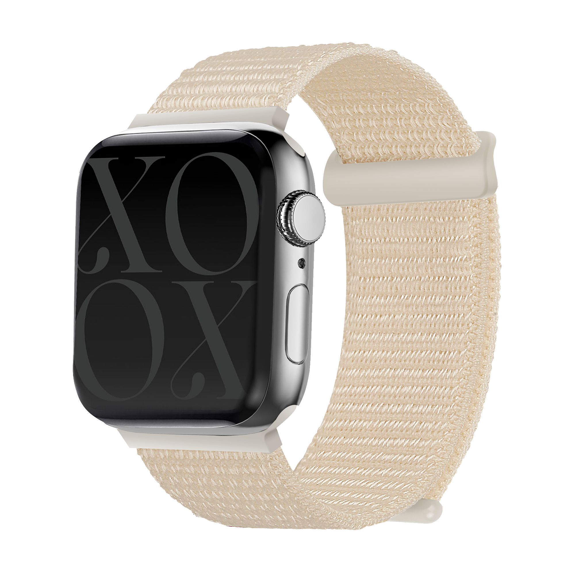Bracelet nylon xoxo Wildhearts Apple Watch (pêche)