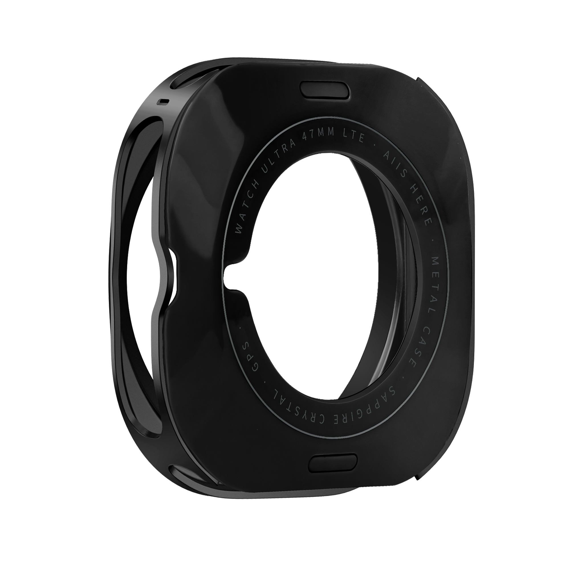 Bandz Samsung Galaxy Watch Ultra Metal Case (Black)