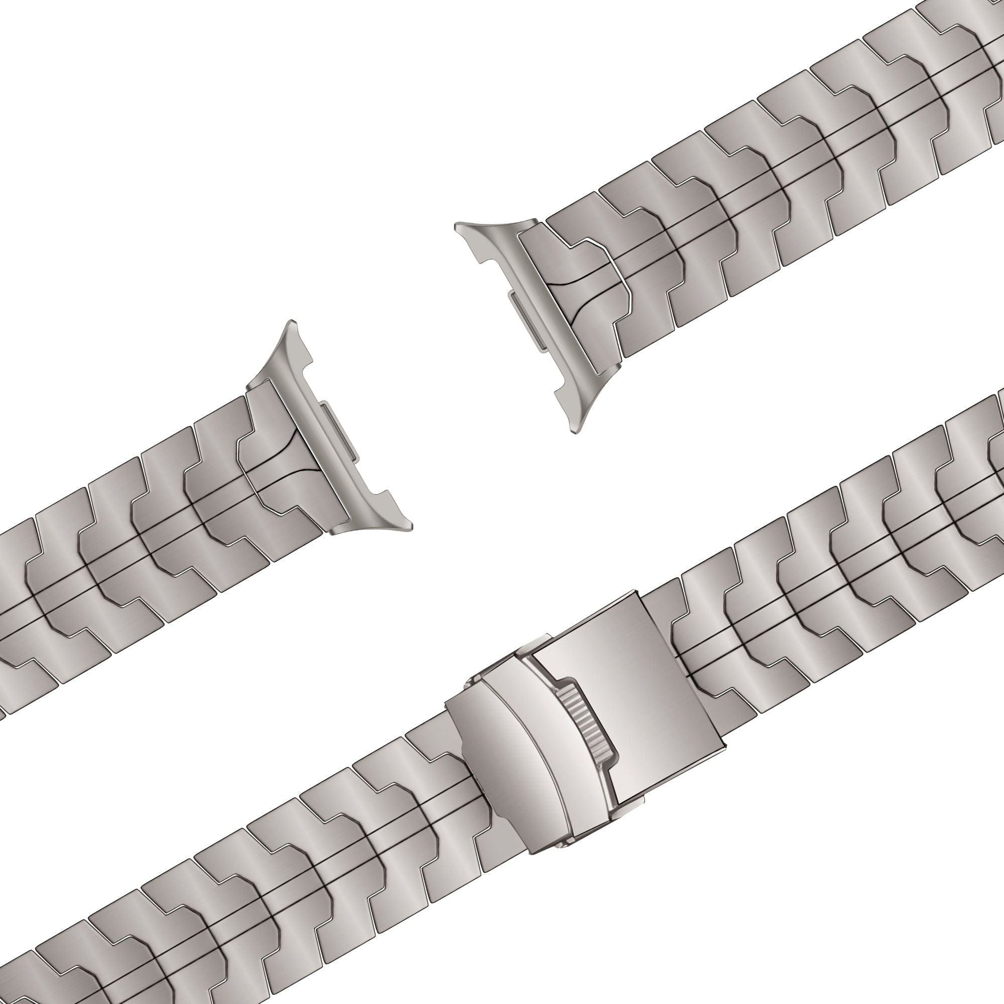 Bandz Bracelet titane 'Iron' Samsung Galaxy Watch 8 - 40mm (titane)