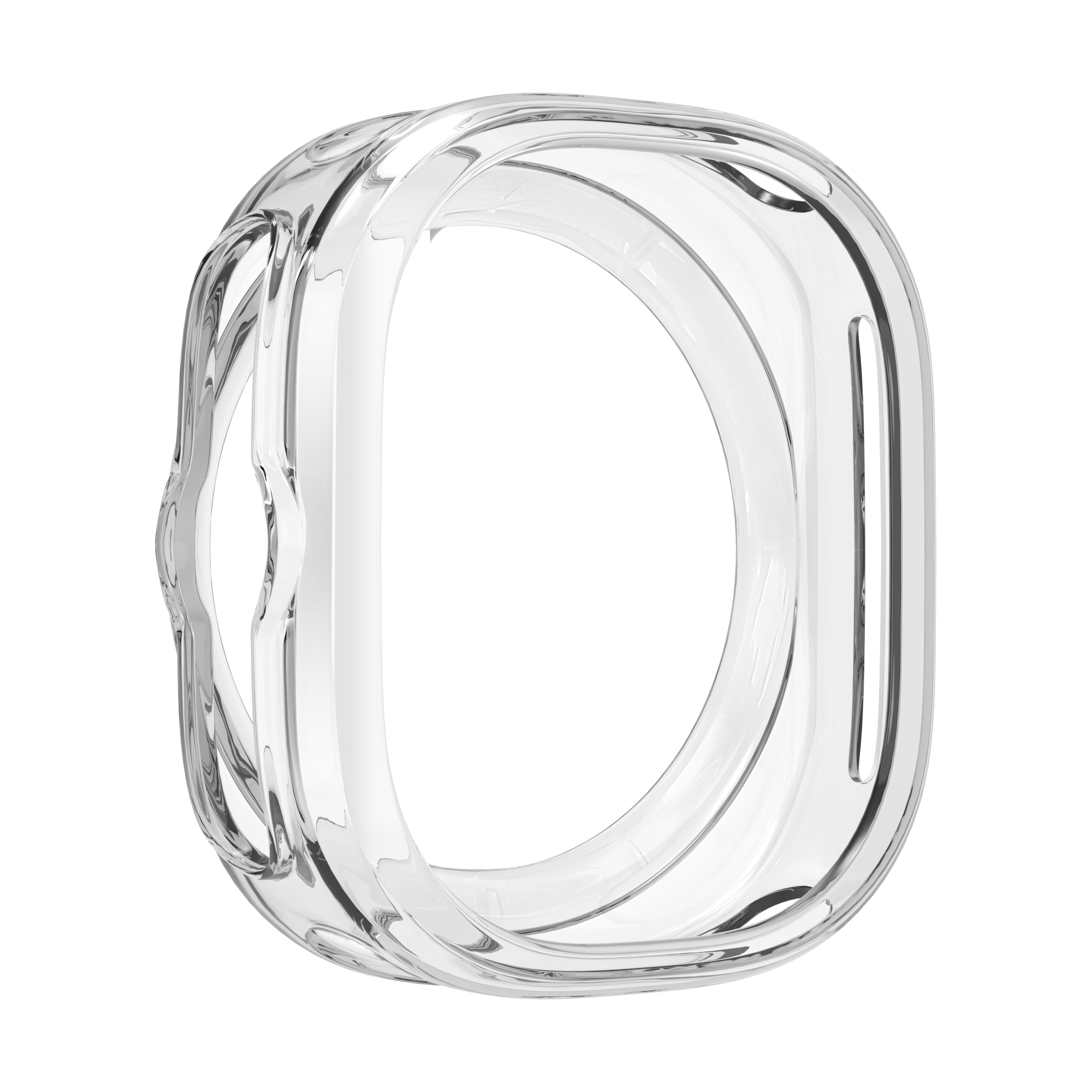 Bandz Samsung Galaxy Watch Ultra Galvanized TPU Case (Transparent)