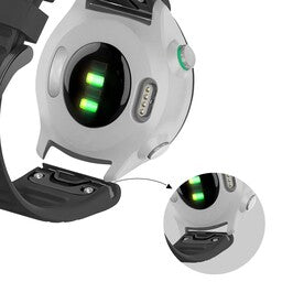 Bandz Bracelet silicone á boucle Garmin Instinct 3 - 50mm (noir)