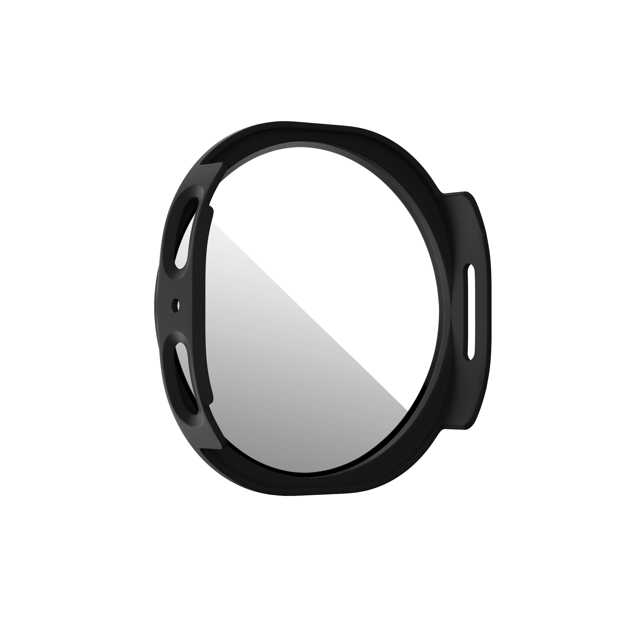 Bandz Coque PC avec verre Samsung Galaxy Watch 8 - 44mm (noir)