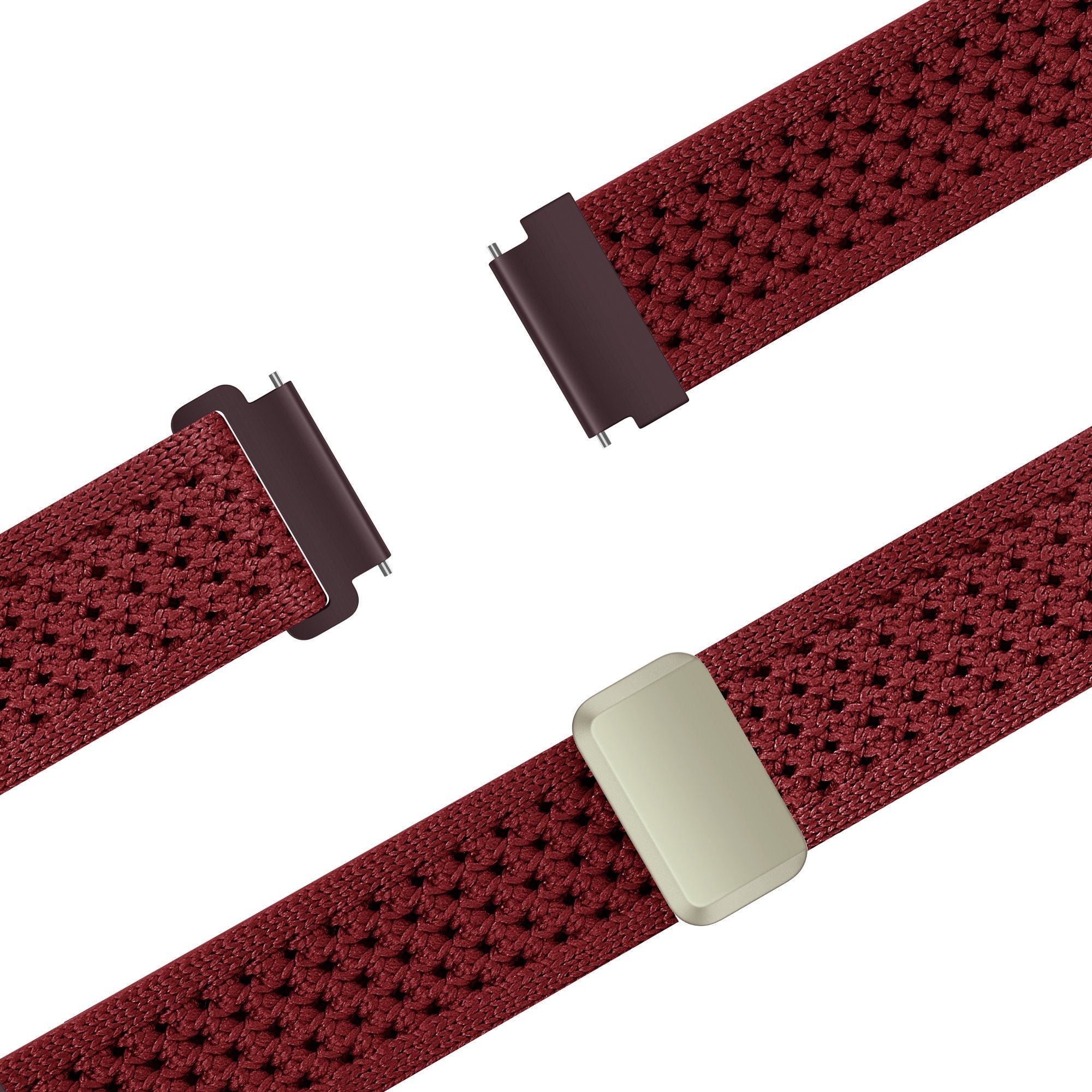 Bandz Polar Ignite Vintage Nylon Strap (Wine Red)