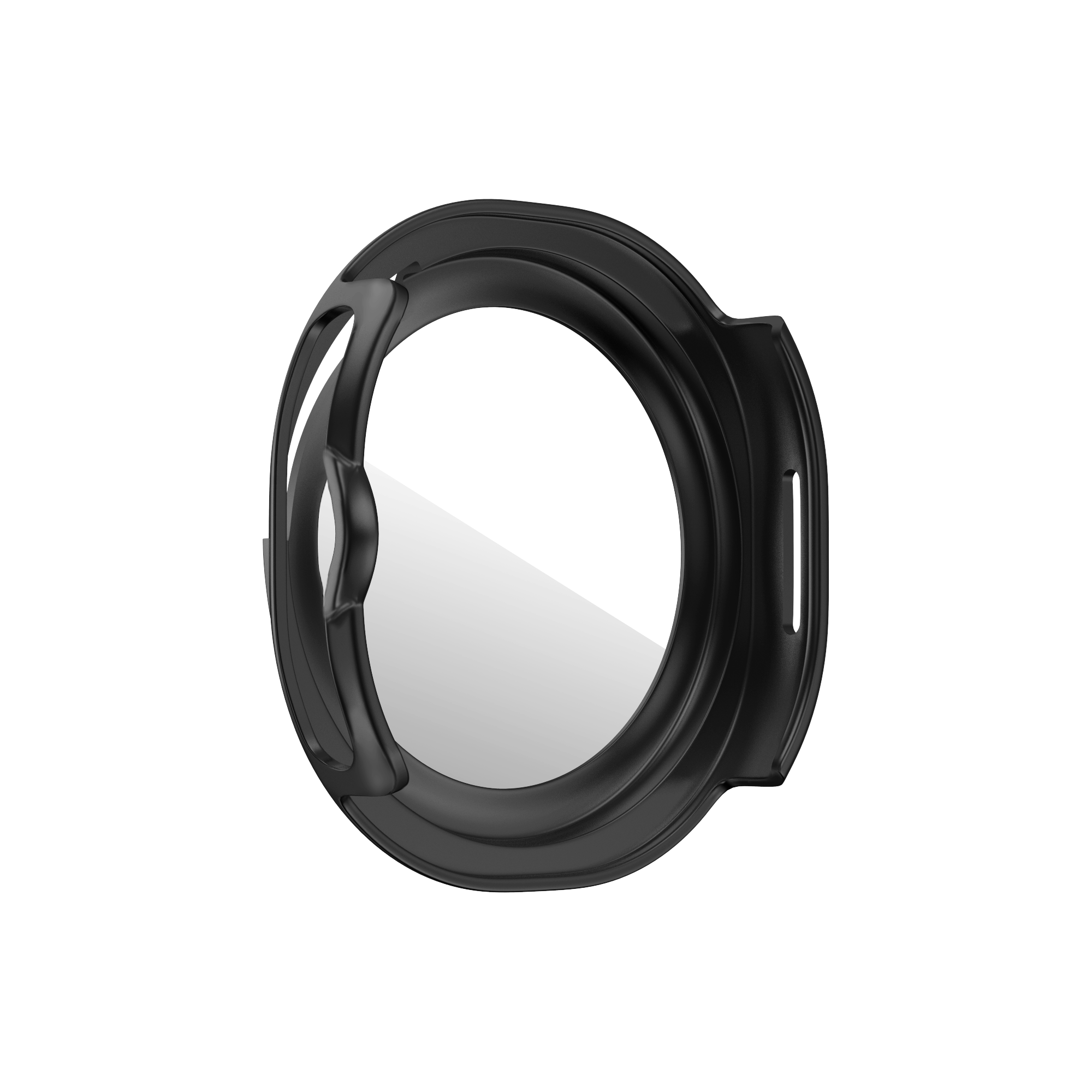 Bandz Coque Bezel avec verre Samsung Galaxy Watch 8 Classic (noir/blanc)