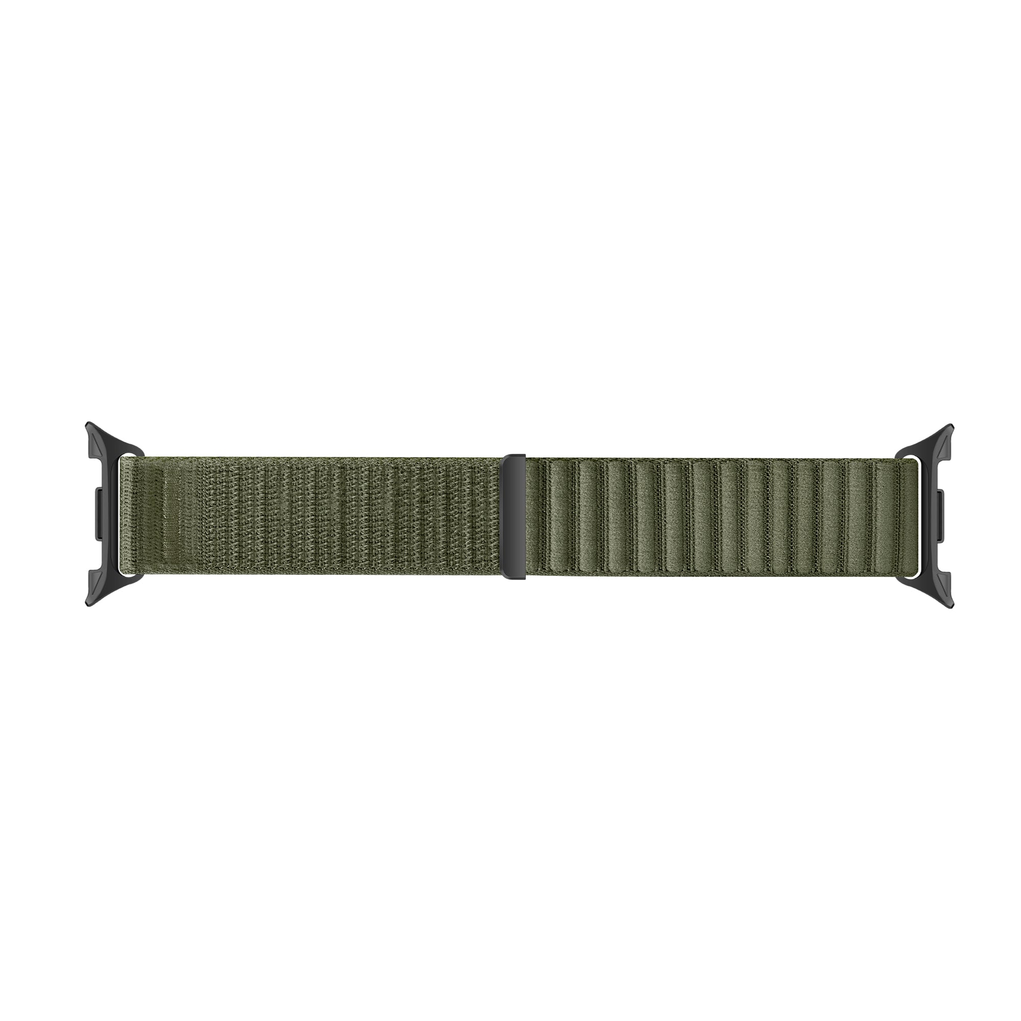 Bracelet nylon Wave Samsung Galaxy Watch 8 - 40mm (vert foncé)